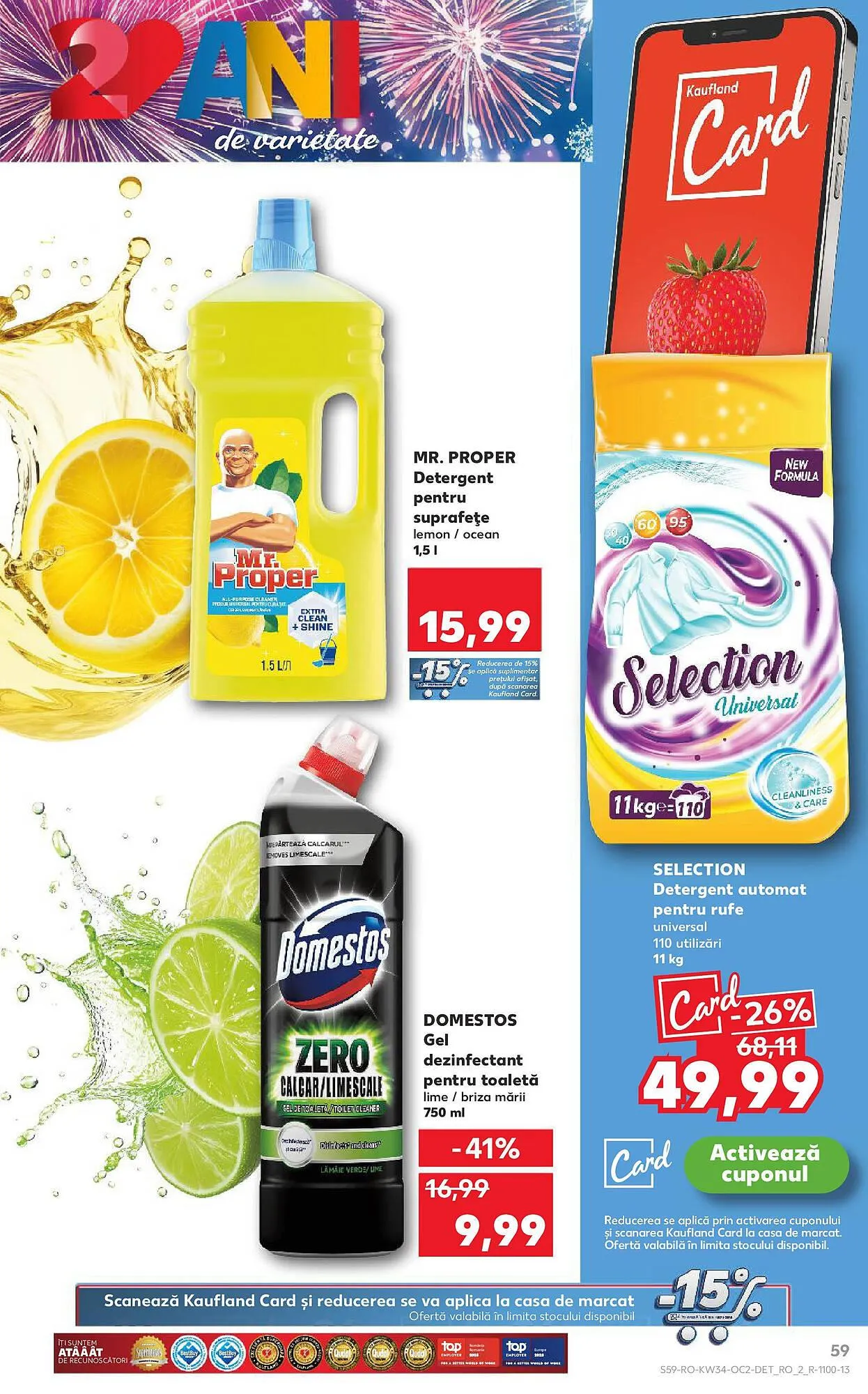 Catalog Catalog Kaufland de la 20 august până la 26 august 2025 - Revista Pagina 59