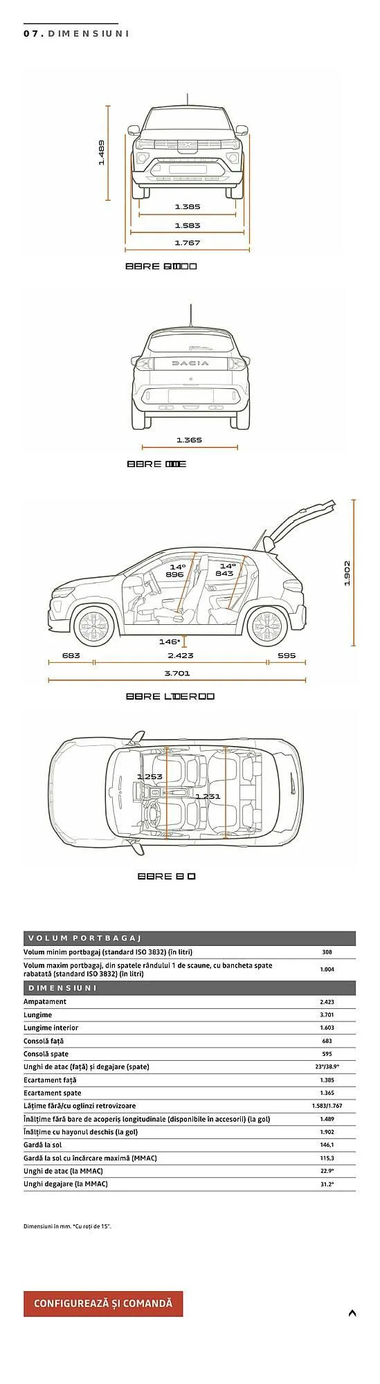 Catalog Catalog Dacia de la 8 mai până la 31 decembrie 2026 - Revista Pagina 18