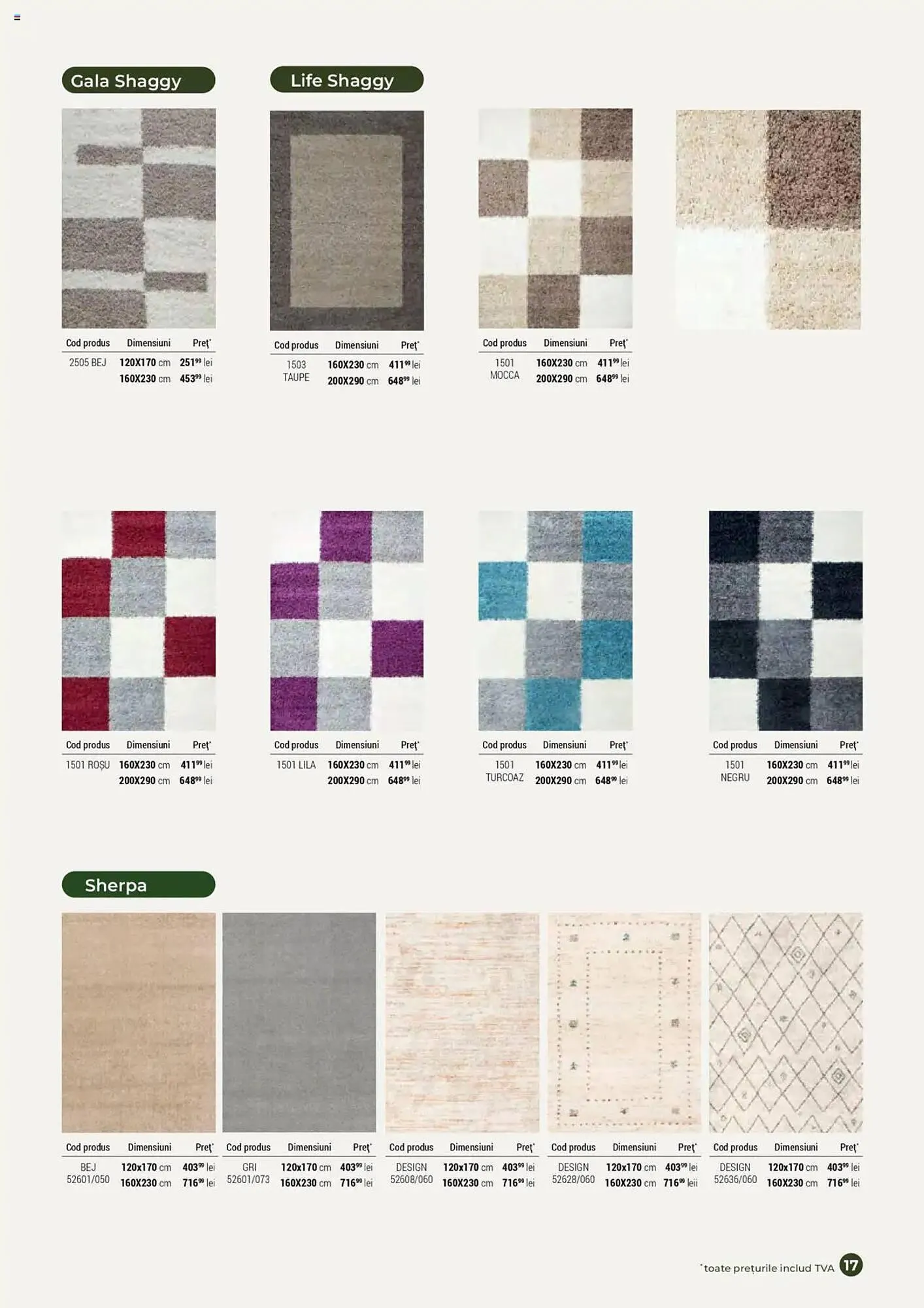 Catalog Catalog Proges de la 6 octombrie până la 30 noiembrie 2026 - Revista Pagina 17