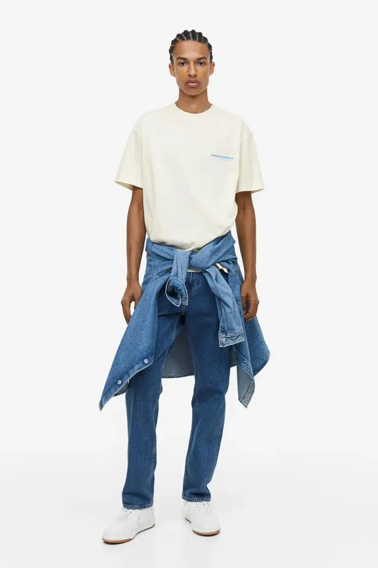 Tricou cu imprimeu Relaxed Fit