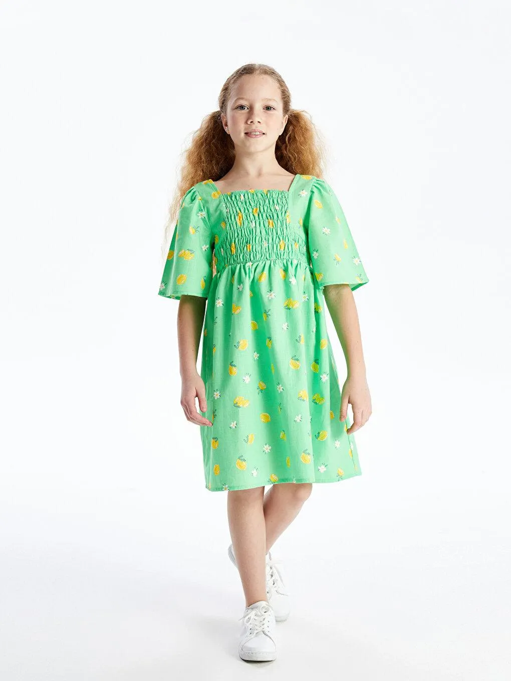 LCW Kids VERDE Rochie