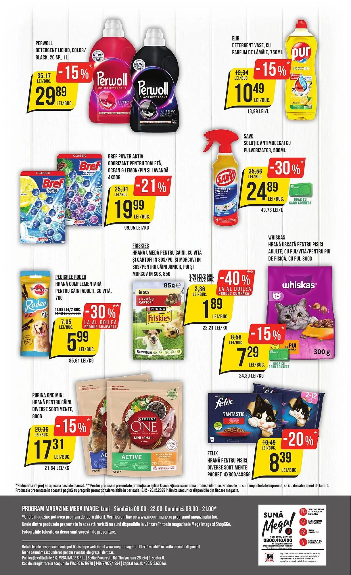 Catalog Catalog Mega Image de la 18 decembrie până la 28 decembrie 2025 - Revista Pagina 28