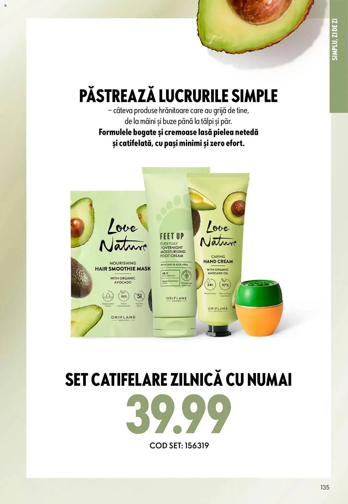 Catalog Catalog Oriflame de la 17 iunie până la 7 iulie 2026 - Revista Pagina 135