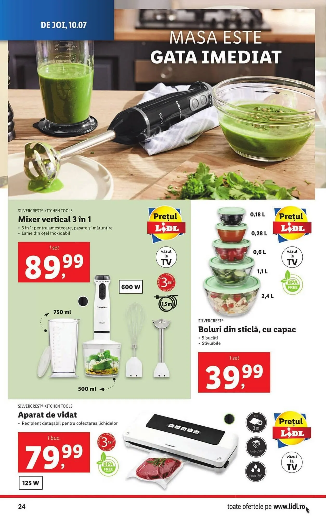 Catalog Catalog Lidl de la 7 iulie până la 13 iulie 2025 - Revista Pagina 24