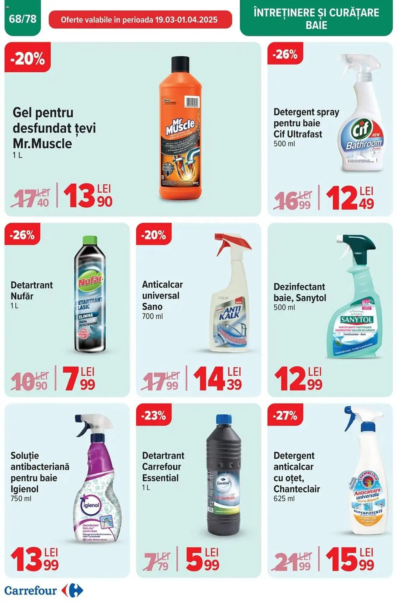 Catalog Catalog Carrefour de la 26 martie până la 1 aprilie 2025 - Revista Pagina 69