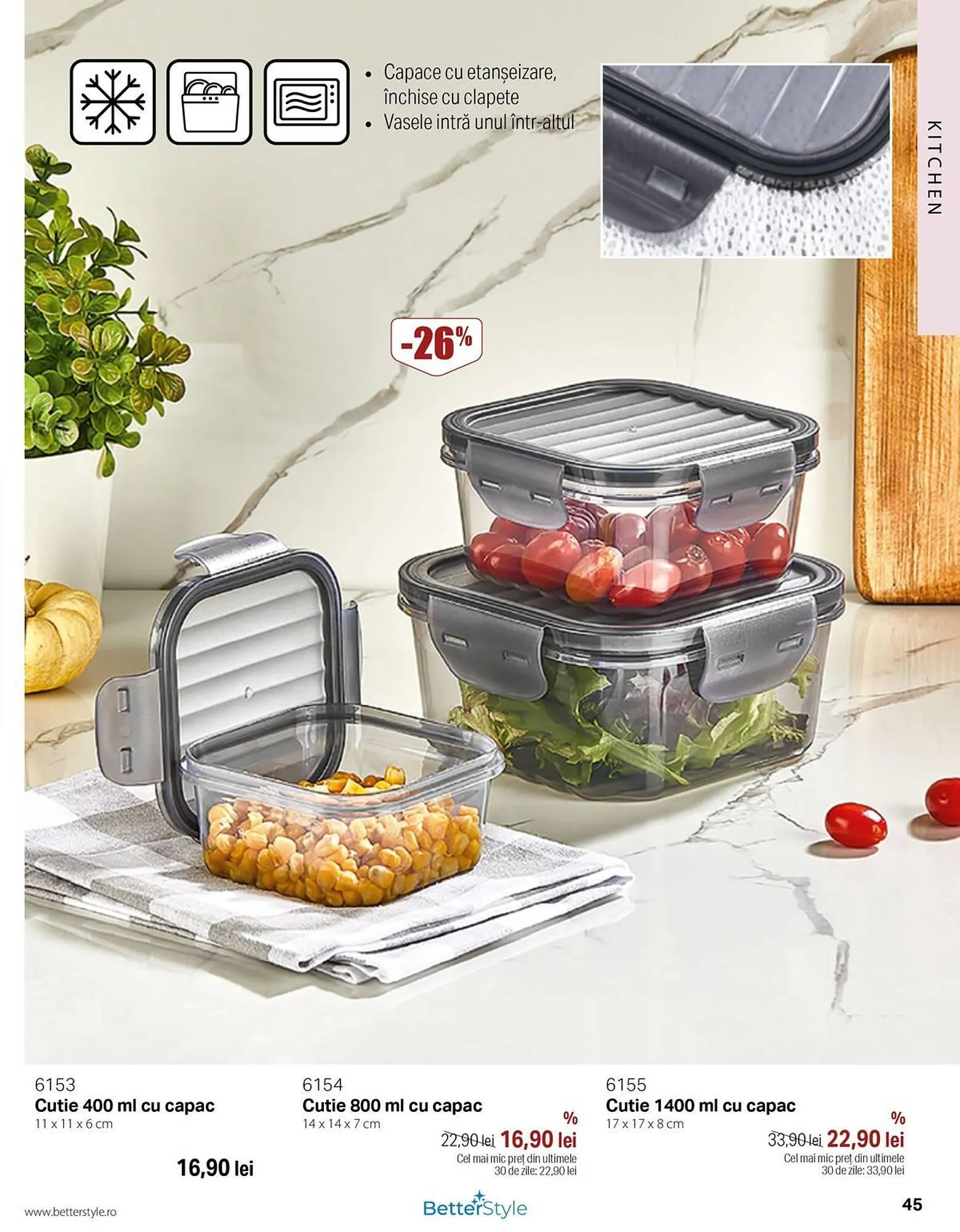 Catalog Catalog BetterStyle de la 3 februarie până la 28 februarie 2025 - Revista Pagina 45