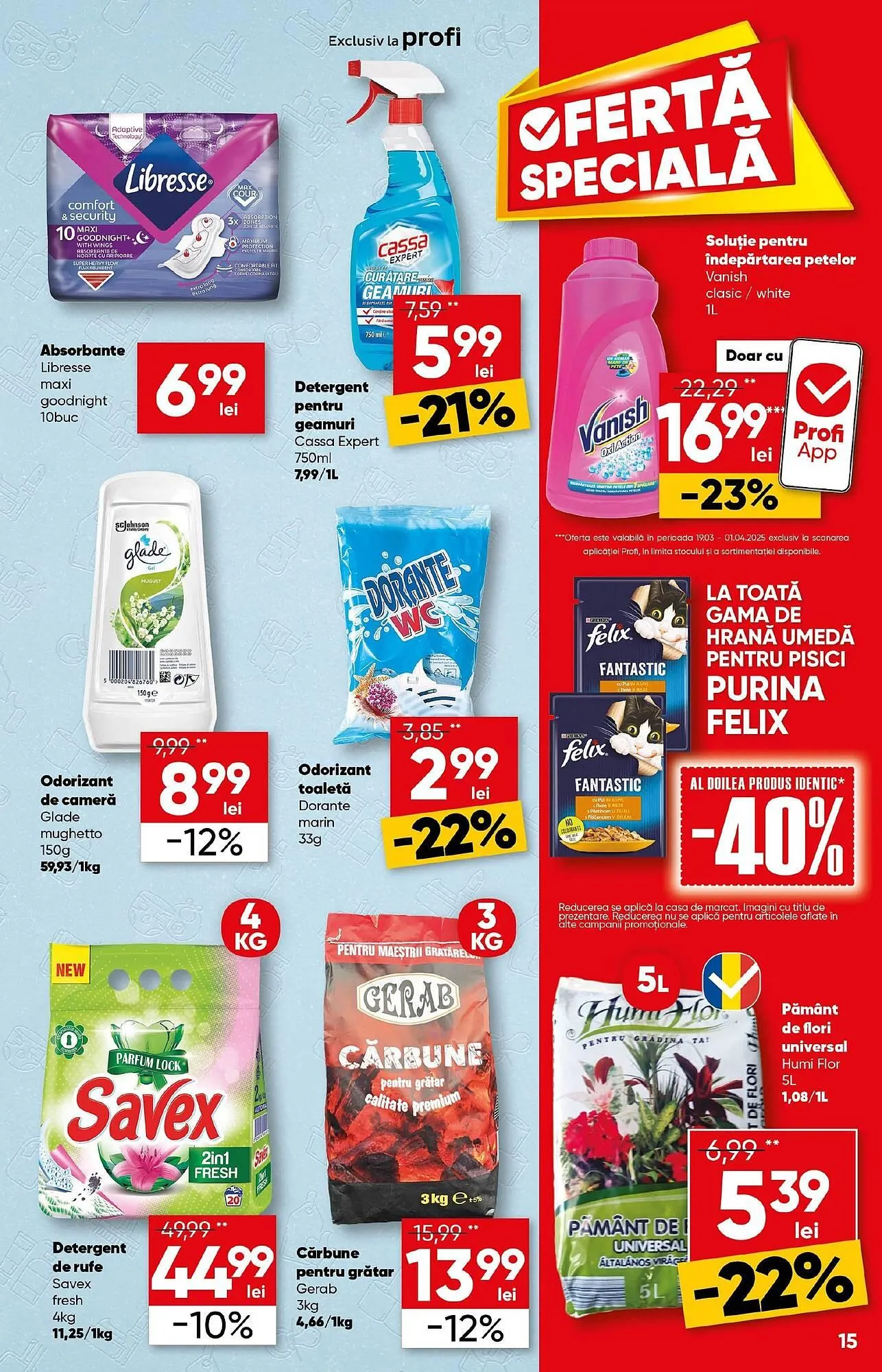 Catalog Catalog PROFI de la 19 martie până la 1 aprilie 2025 - Revista Pagina 15