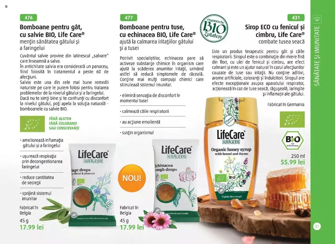 Catalog Catalog Life Care primavara-vara 2023 de la 1 martie până la 31 decembrie 2023 - Revista Pagina 33