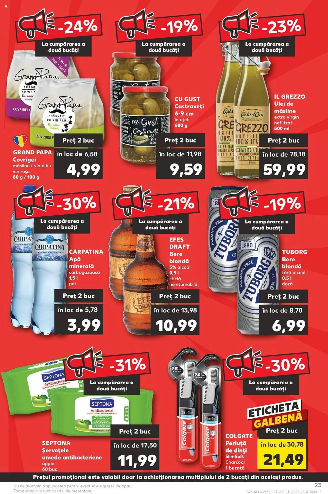 Catalog Kaufland catalog de la 9 august până la 15 august 2023 - Revista Pagina 23