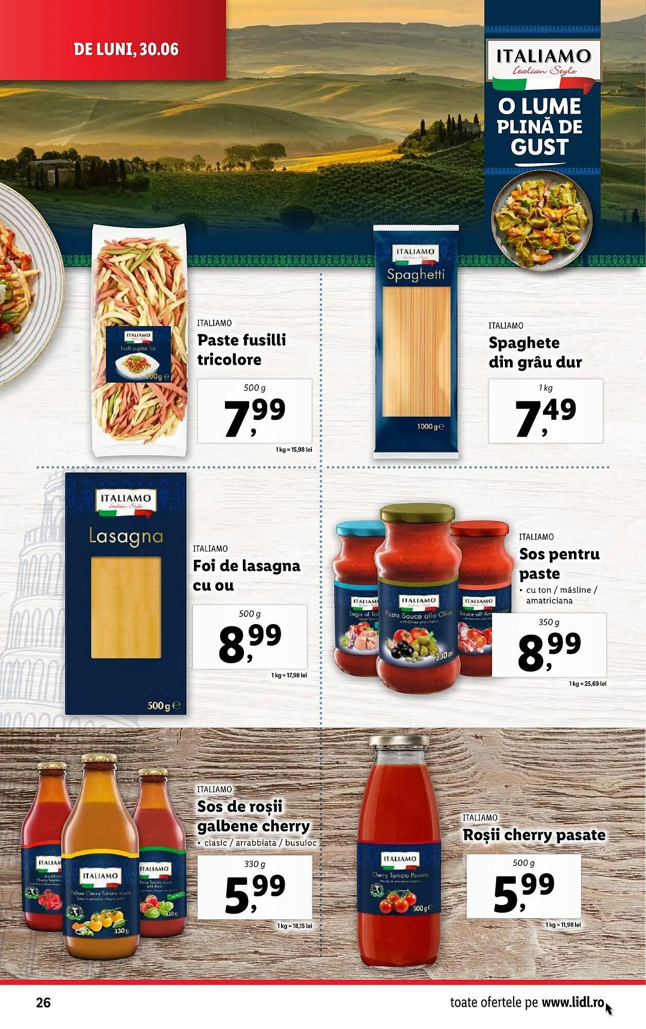 Catalog Catalog Lidl de la 30 iunie până la 6 iulie 2025 - Revista Pagina 26