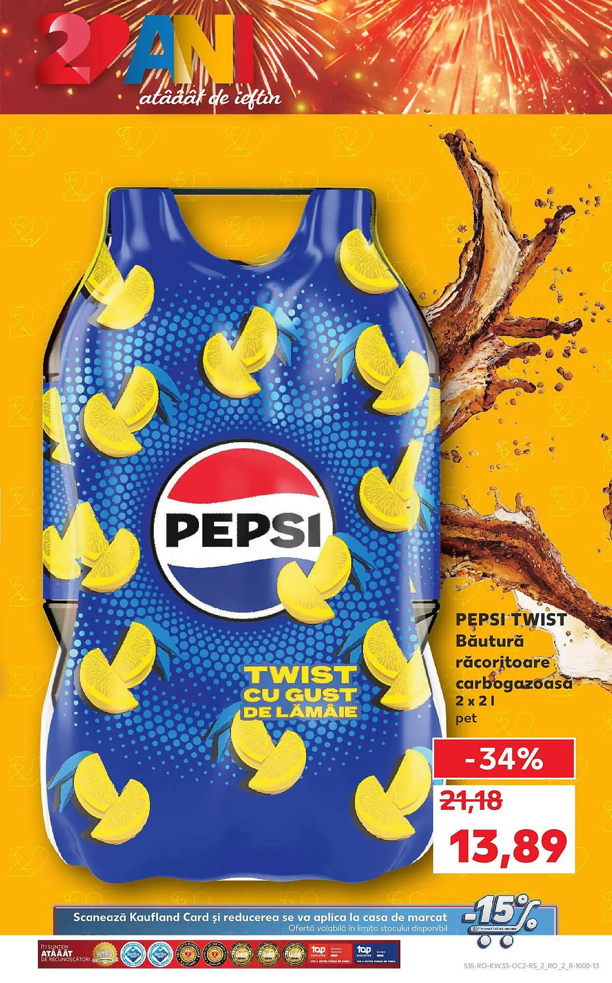 Catalog Catalog Kaufland de la 13 august până la 19 august 2025 - Revista Pagina 15