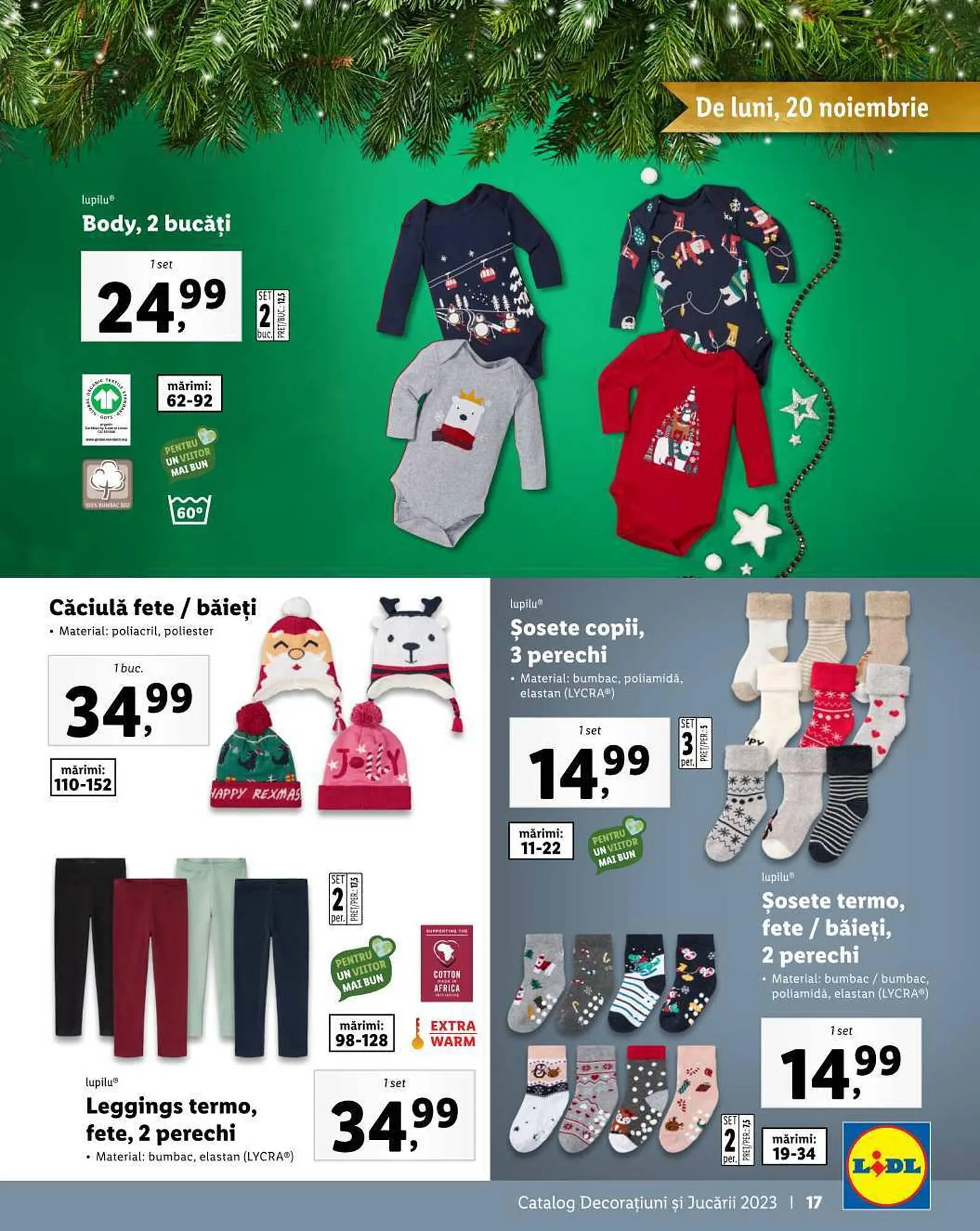 Catalog Lidl catalog de la 6 noiembrie până la 31 decembrie 2023 - Revista Pagina 17