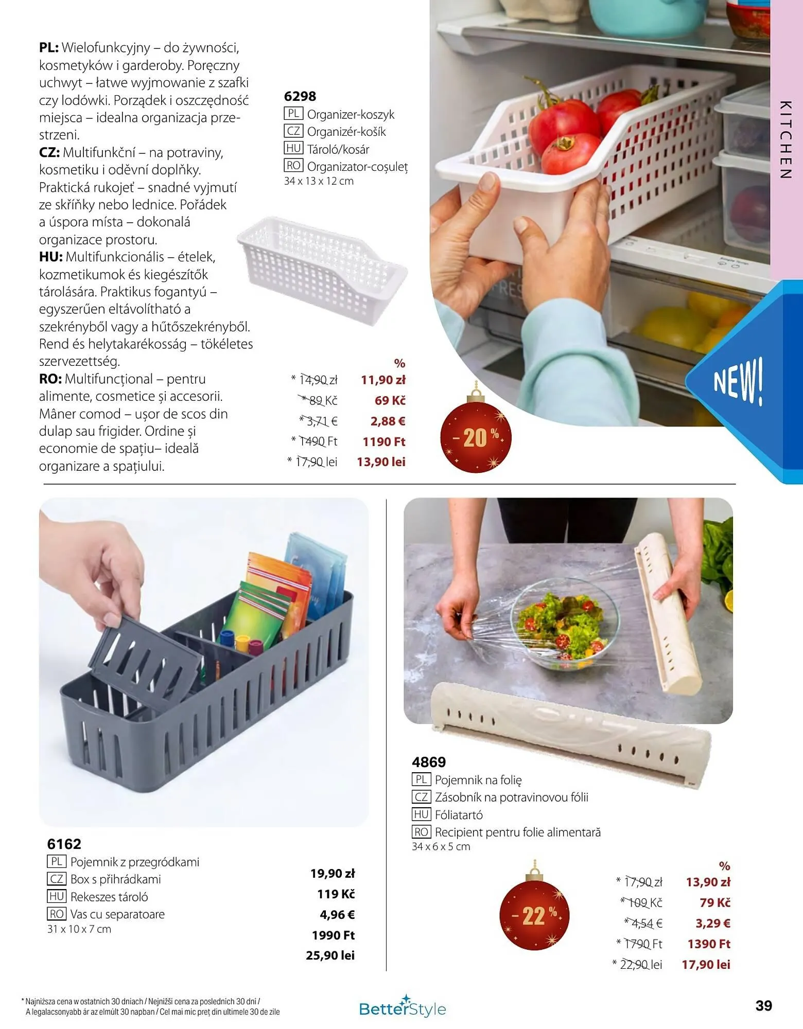 Catalog Catalog BetterStyle de la 1 noiembrie până la 30 noiembrie 2025 - Revista Pagina 39