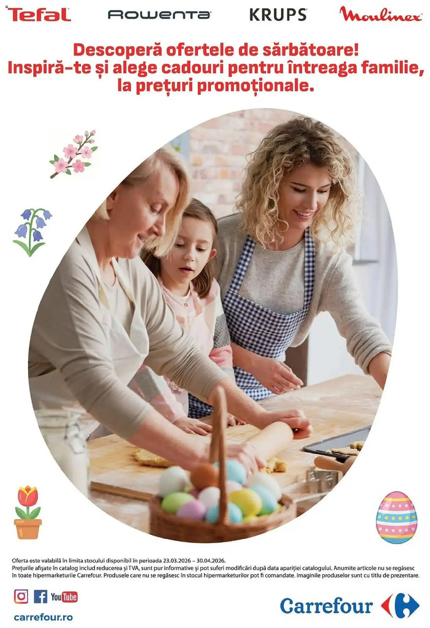 Catalog Catalog Carrefour de la 22 martie până la 30 aprilie 2026 - Revista Pagina 1