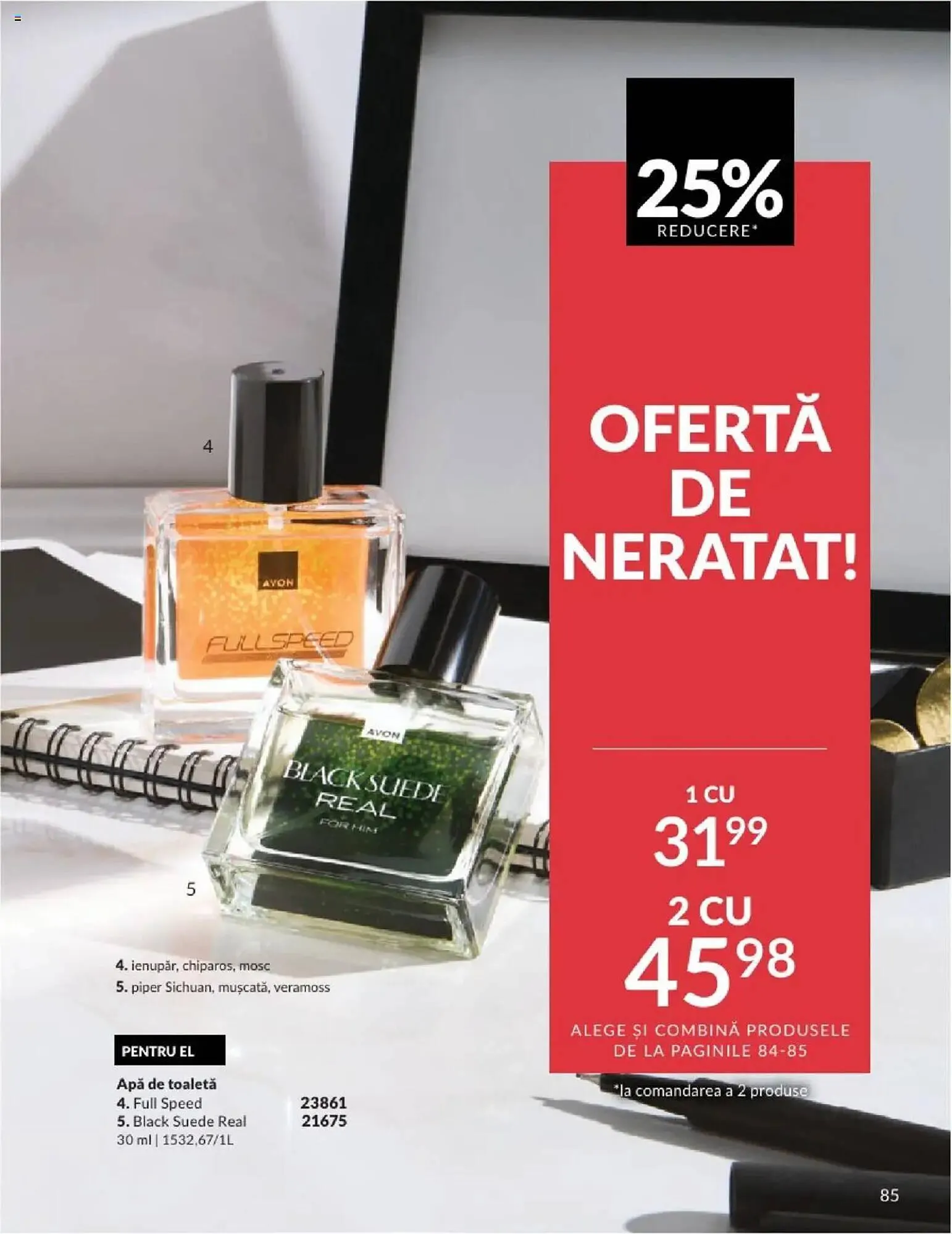Catalog Catalog Avon de la 1 aprilie până la 30 aprilie 2025 - Revista Pagina 85