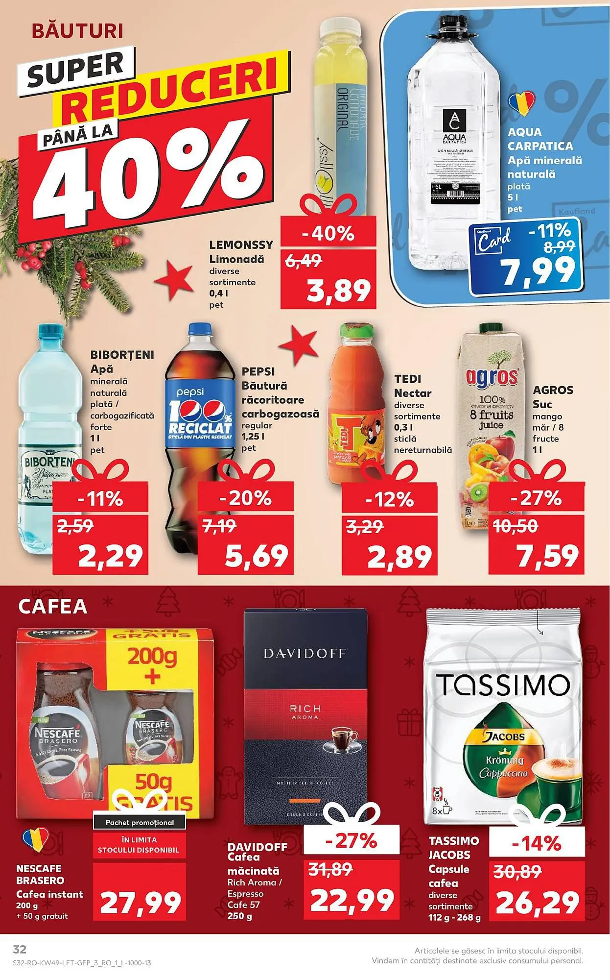 Catalog Kaufland catalog de la 6 decembrie până la 12 decembrie 2023 - Revista Pagina 32