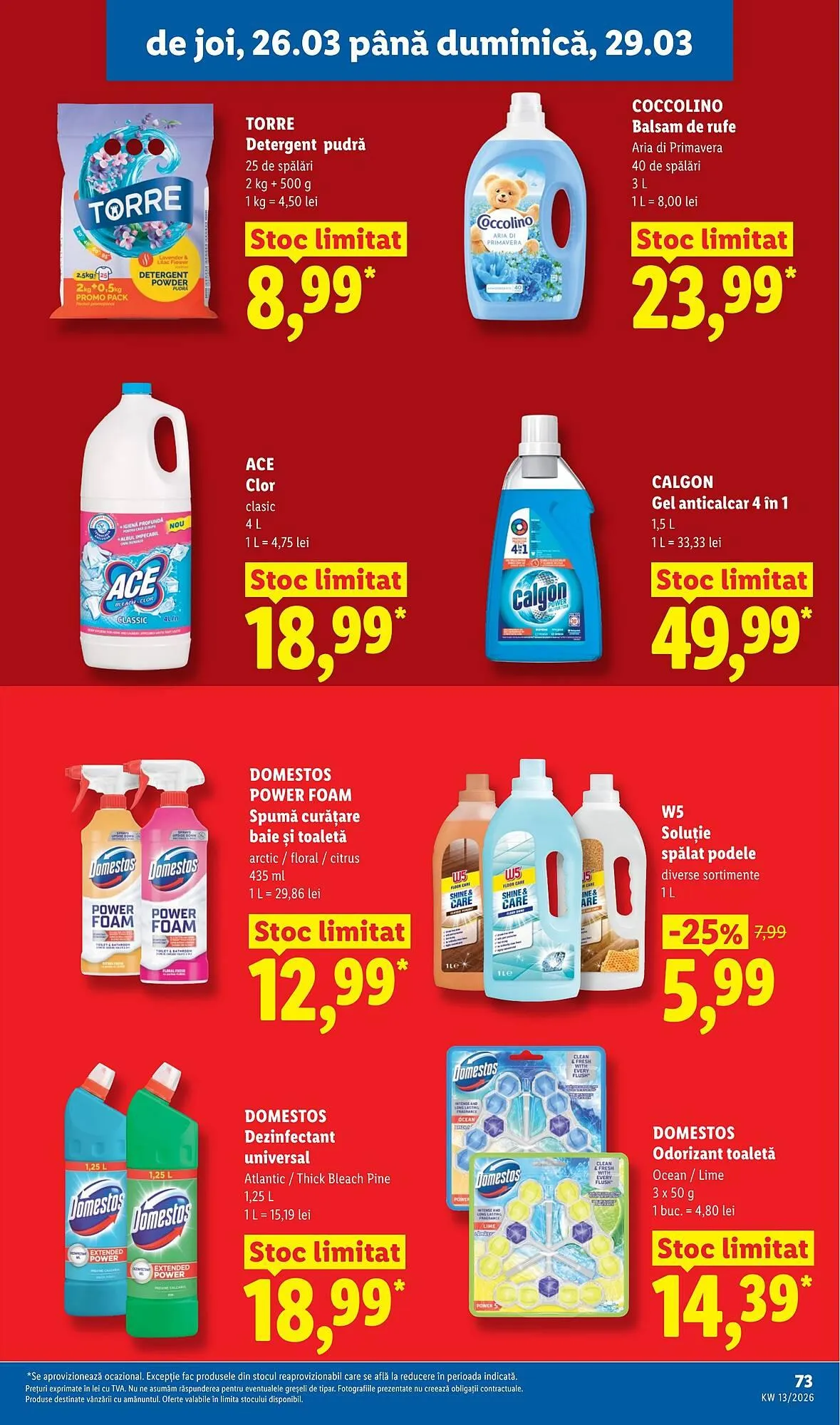 Catalog Catalog Lidl de la 23 martie până la 29 martie 2026 - Revista Pagina 73