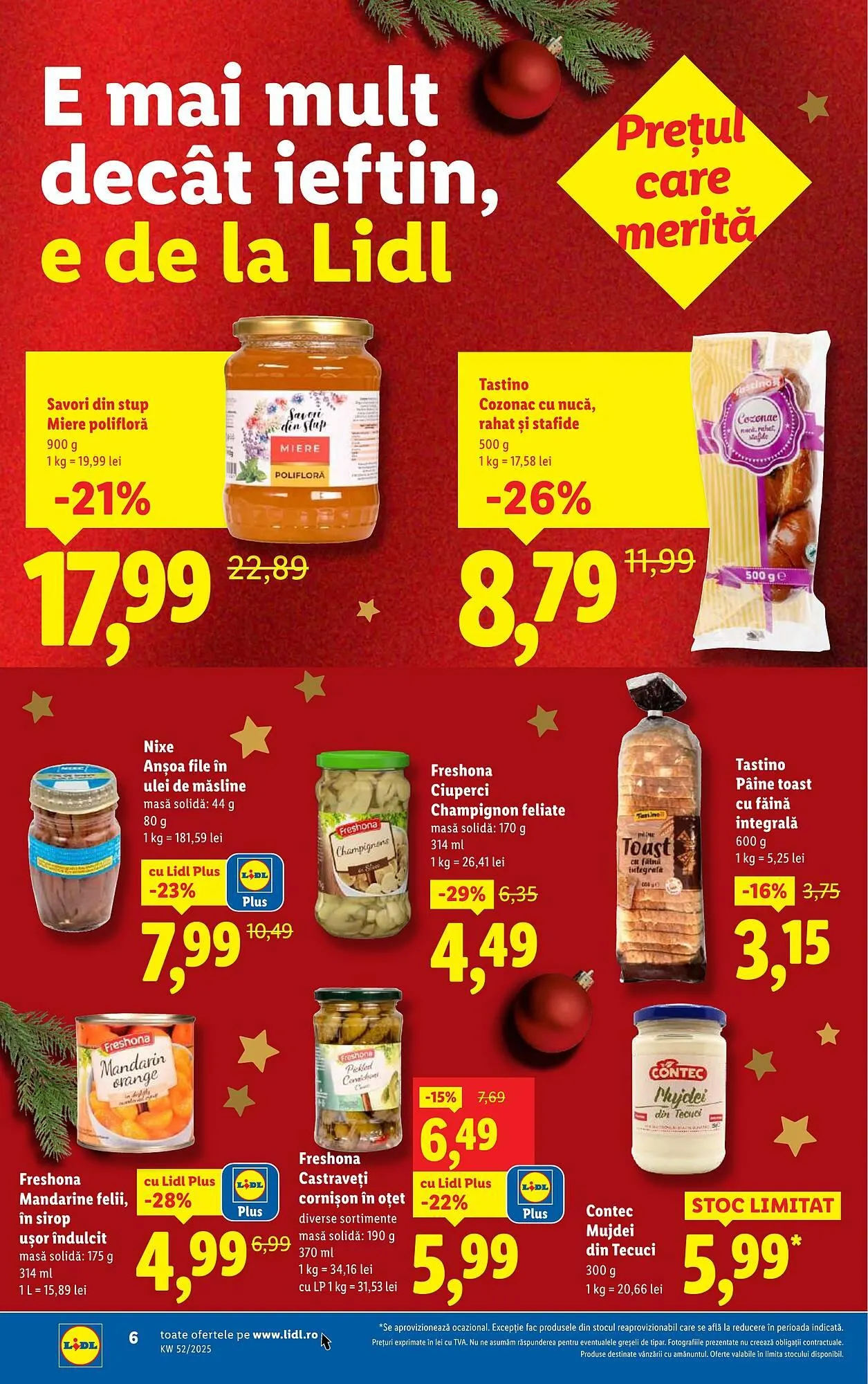 Catalog Catalog Lidl de la 22 decembrie până la 24 decembrie 2025 - Revista Pagina 6