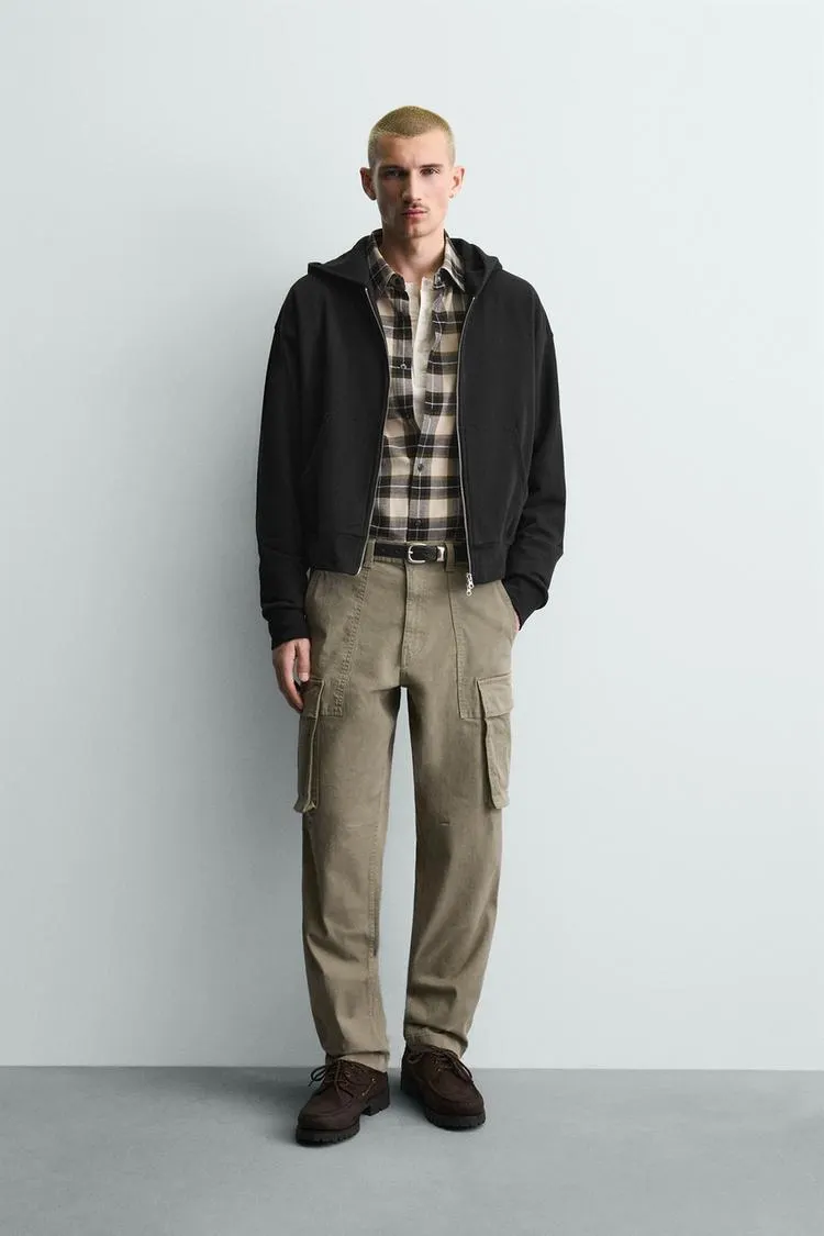 PANTALONI CARGO RELAXED FIT