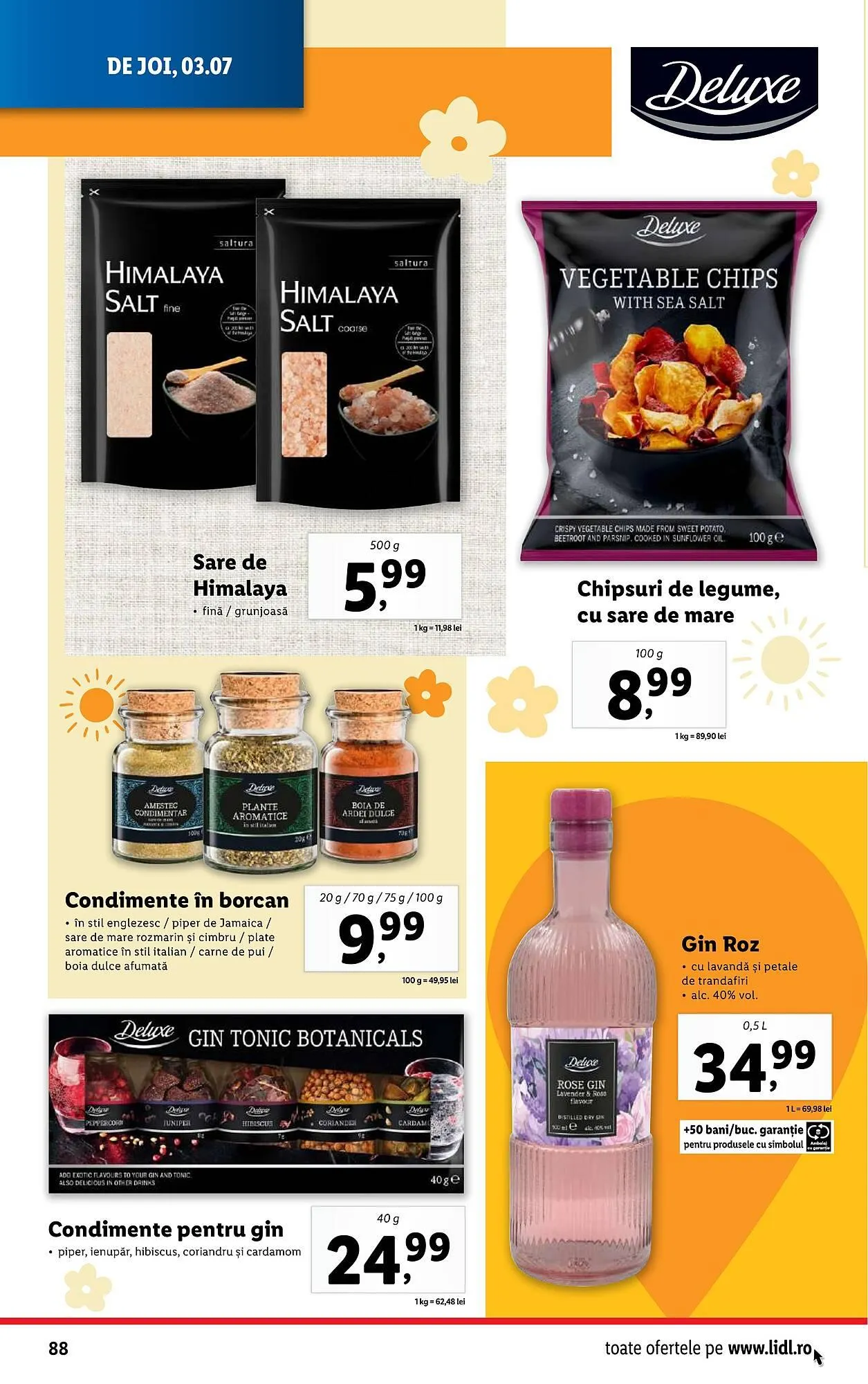 Catalog Catalog Lidl de la 30 iunie până la 6 iulie 2025 - Revista Pagina 88