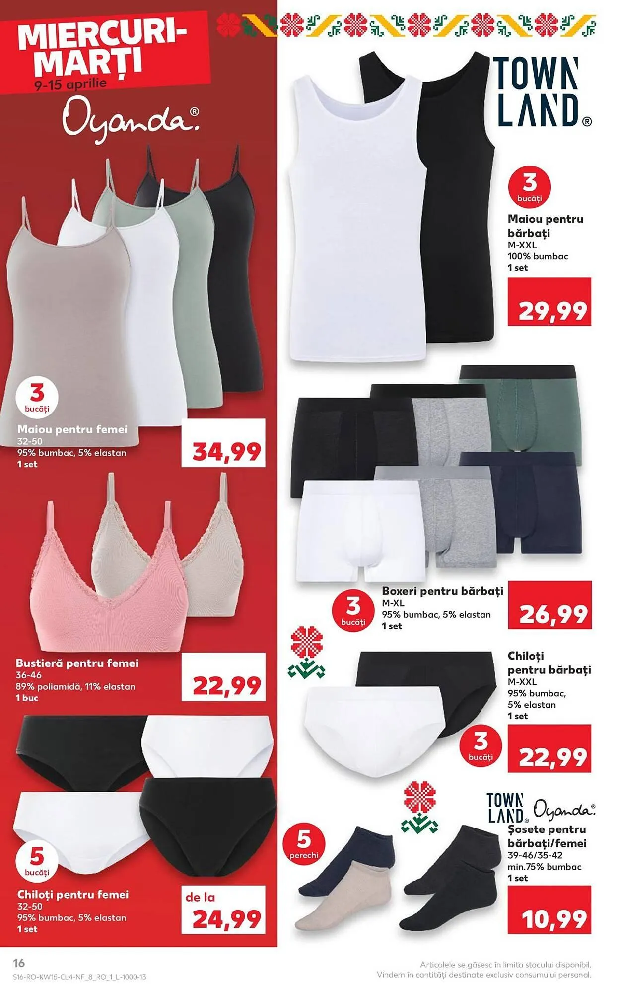 Catalog Catalog Kaufland de la 6 aprilie până la 15 aprilie 2025 - Revista Pagina 16