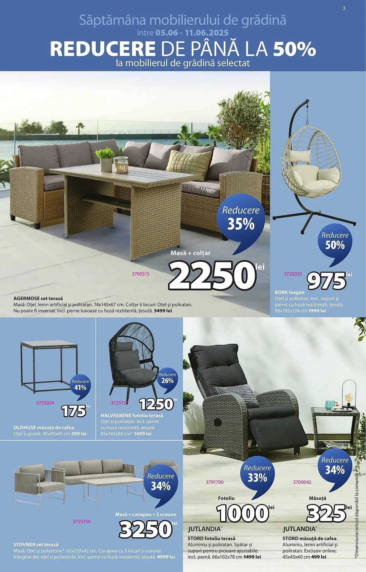 Catalog Catalog JYSK de la 5 iunie până la 4 iulie 2025 - Revista Pagina 3