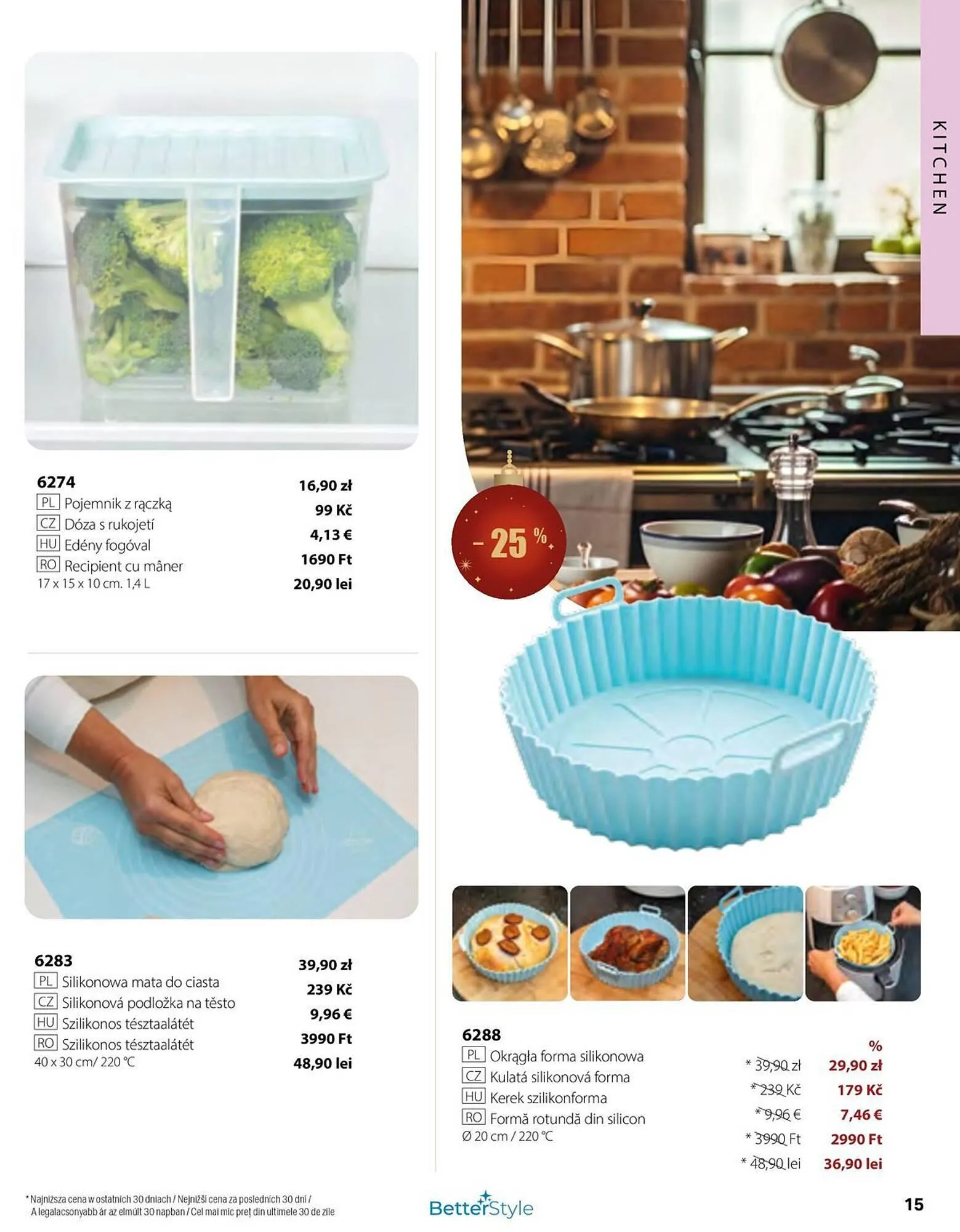 Catalog Catalog BetterStyle de la 3 decembrie până la 31 decembrie 2025 - Revista Pagina 15