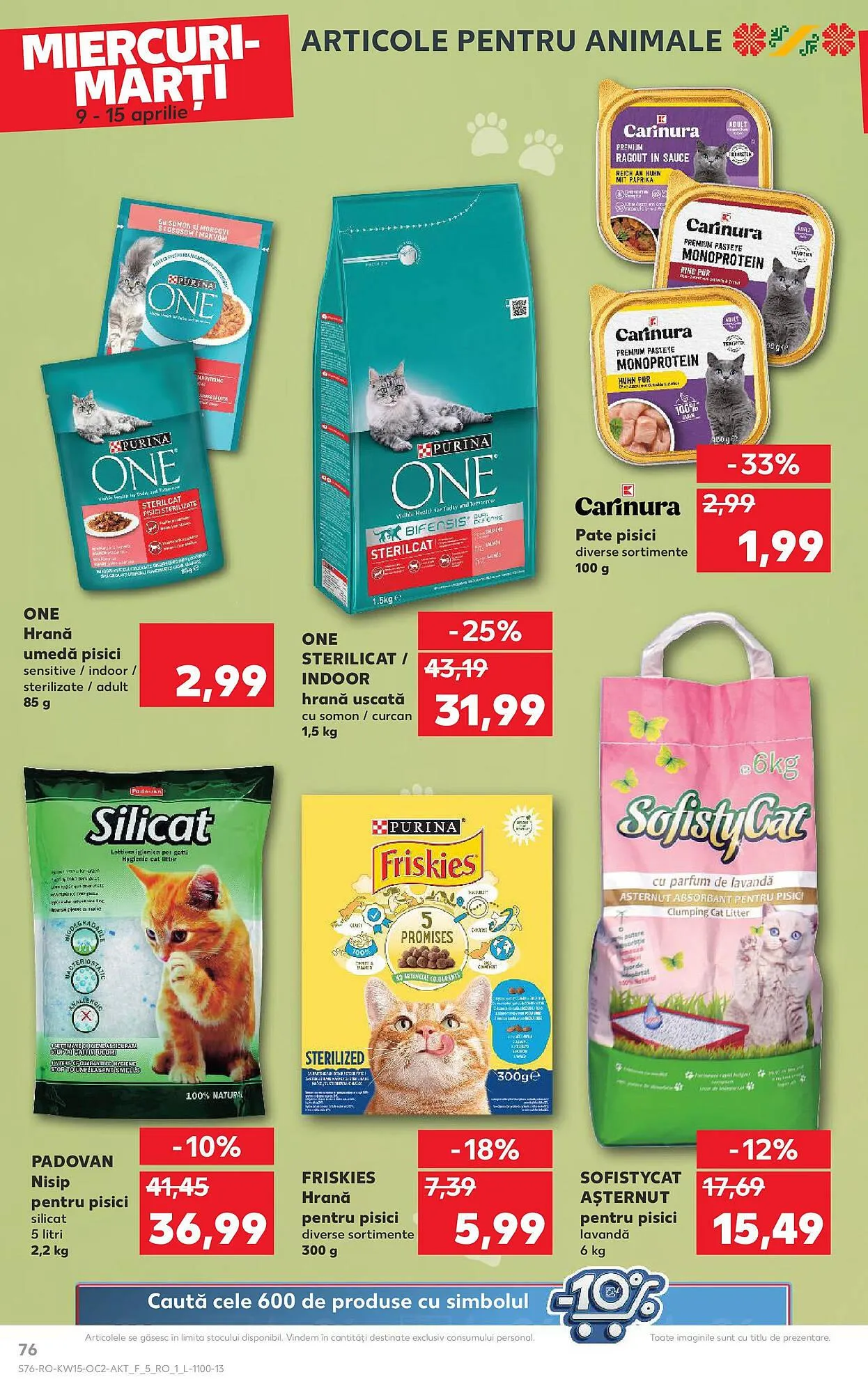 Catalog Catalog Kaufland de la 9 aprilie până la 15 aprilie 2025 - Revista Pagina 76