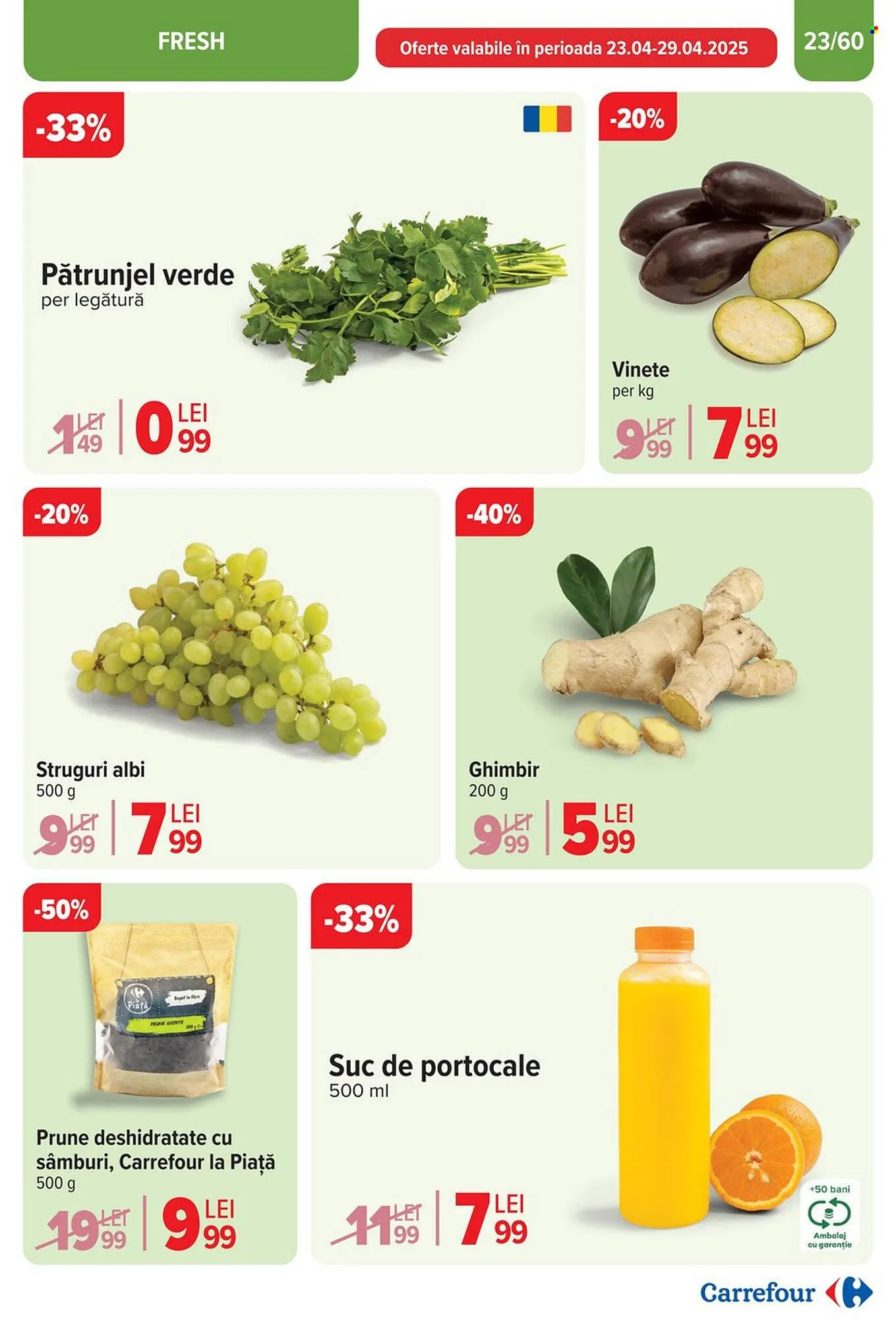 Catalog Catalog Carrefour de la 23 aprilie până la 6 mai 2025 - Revista Pagina 25