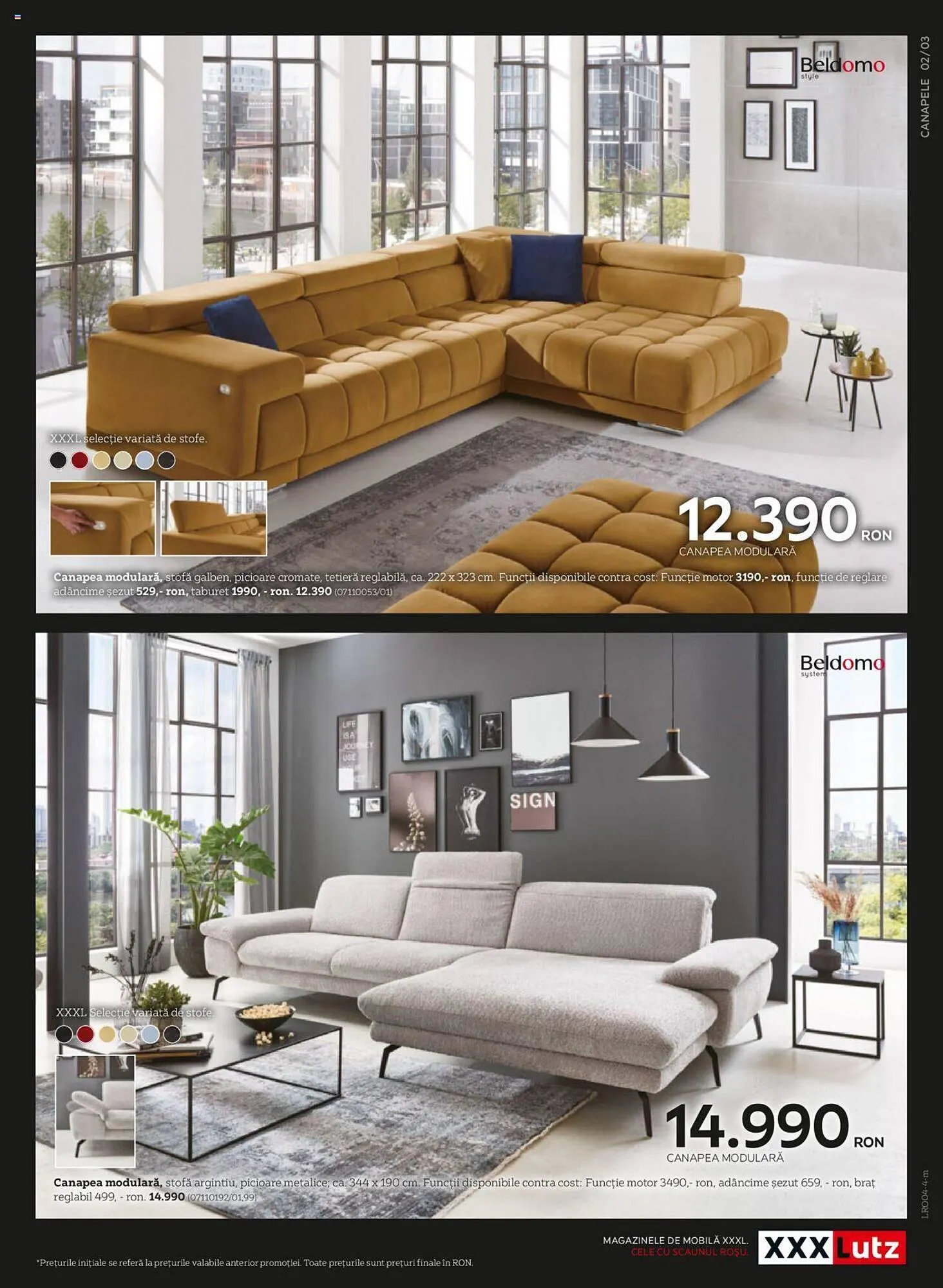 Catalog XXXLutz catalog de la 1 aprilie până la 31 decembrie 2024 - Revista Pagina 3