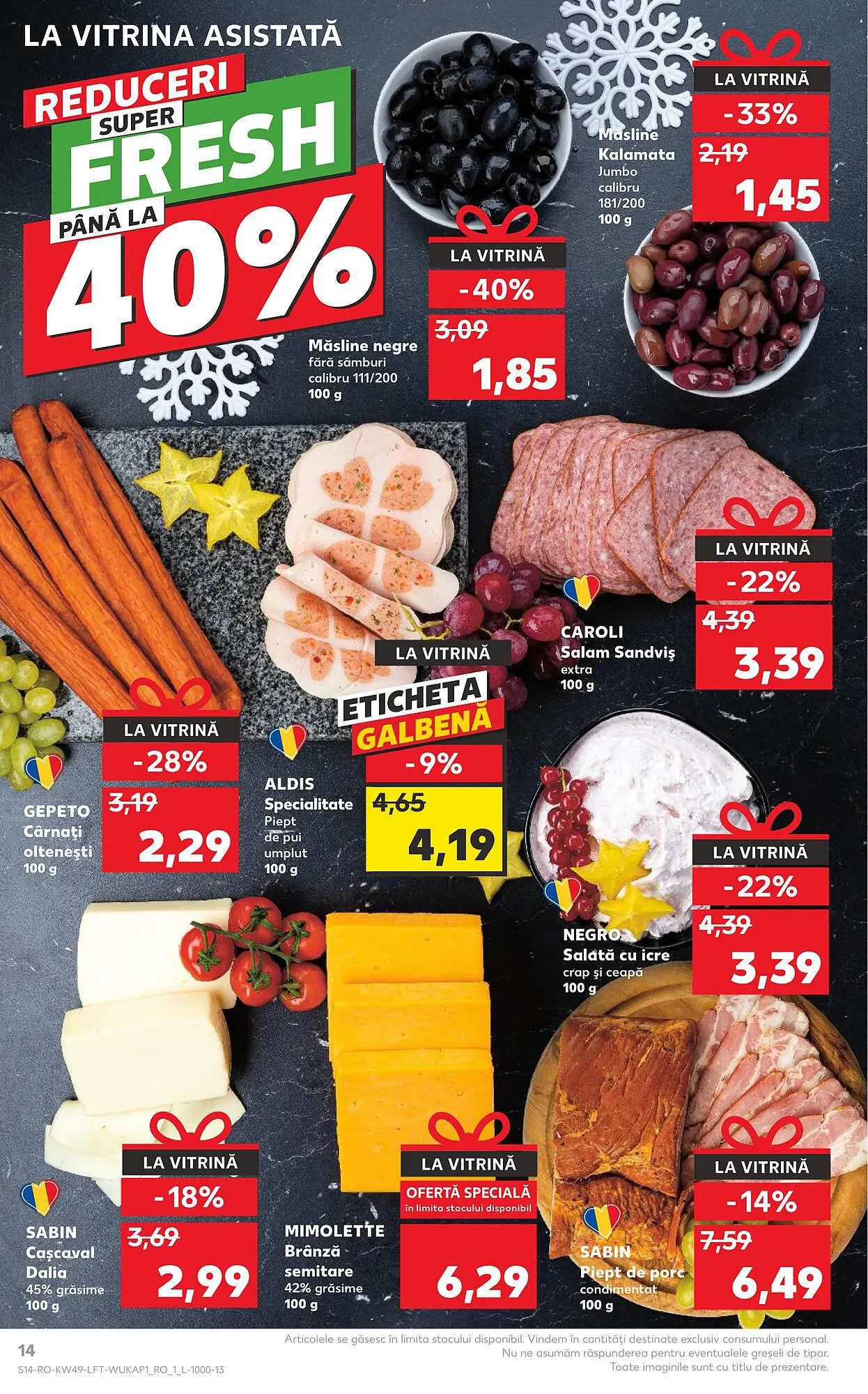Catalog Kaufland catalog de la 6 decembrie până la 12 decembrie 2023 - Revista Pagina 14