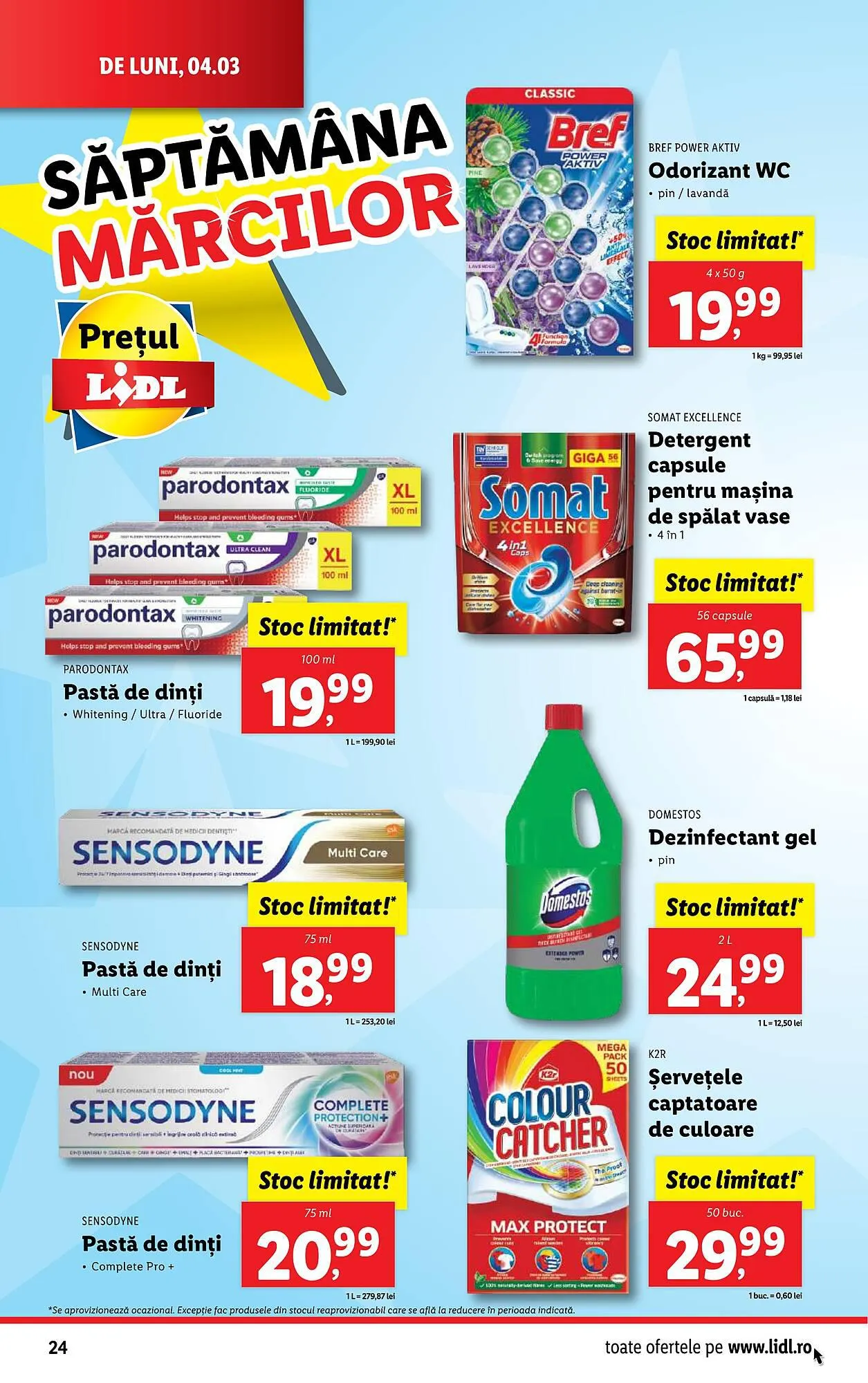Catalog Lidl catalog de la 4 martie până la 10 martie 2024 - Revista Pagina 24