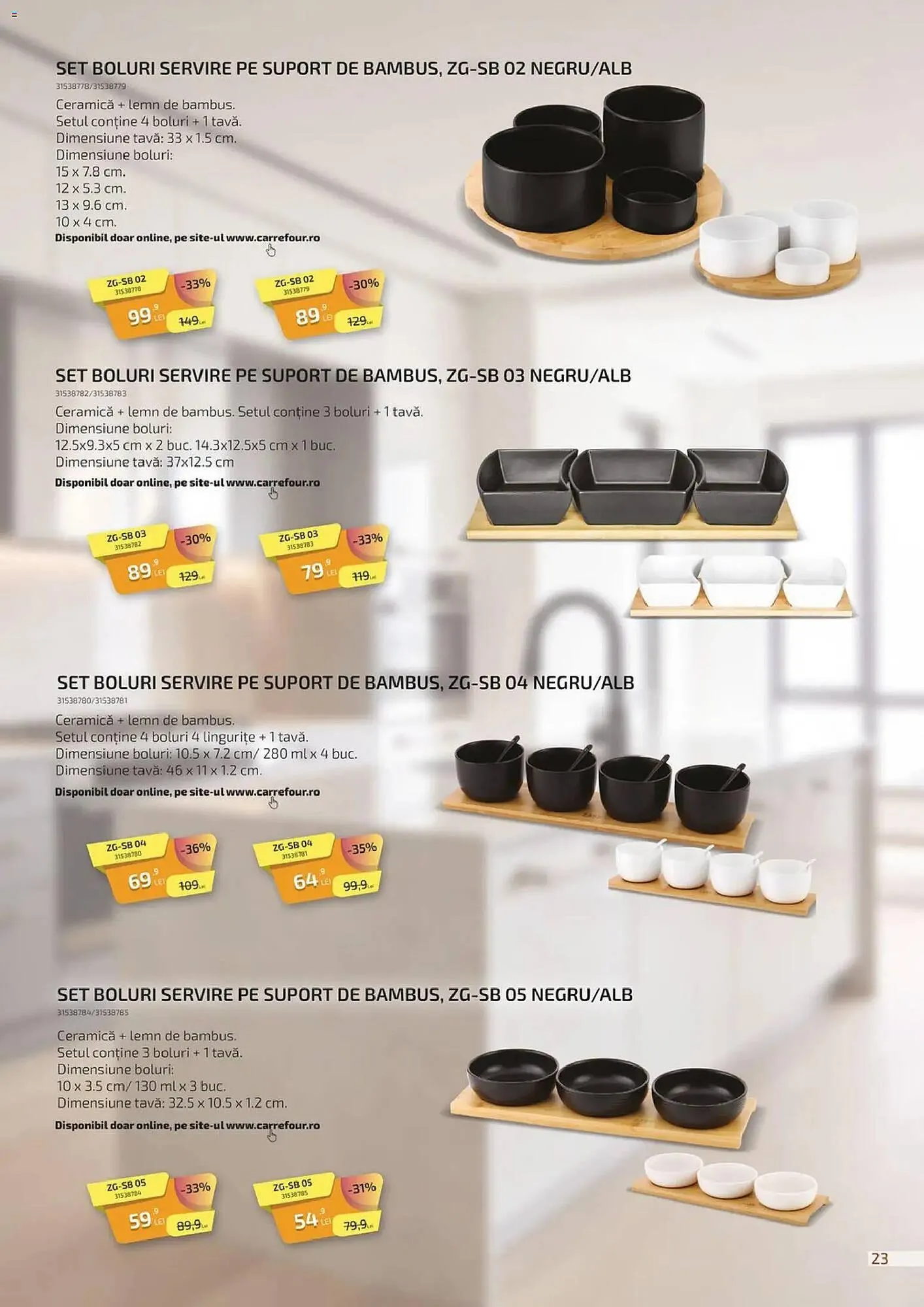 Catalog Catalog Carrefour de la 26 februarie până la 16 aprilie 2026 - Revista Pagina 23