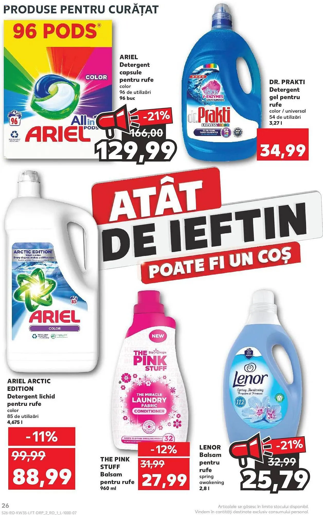 Catalog Kaufland catalog de la 30 august până la 5 septembrie 2023 - Revista Pagina 26