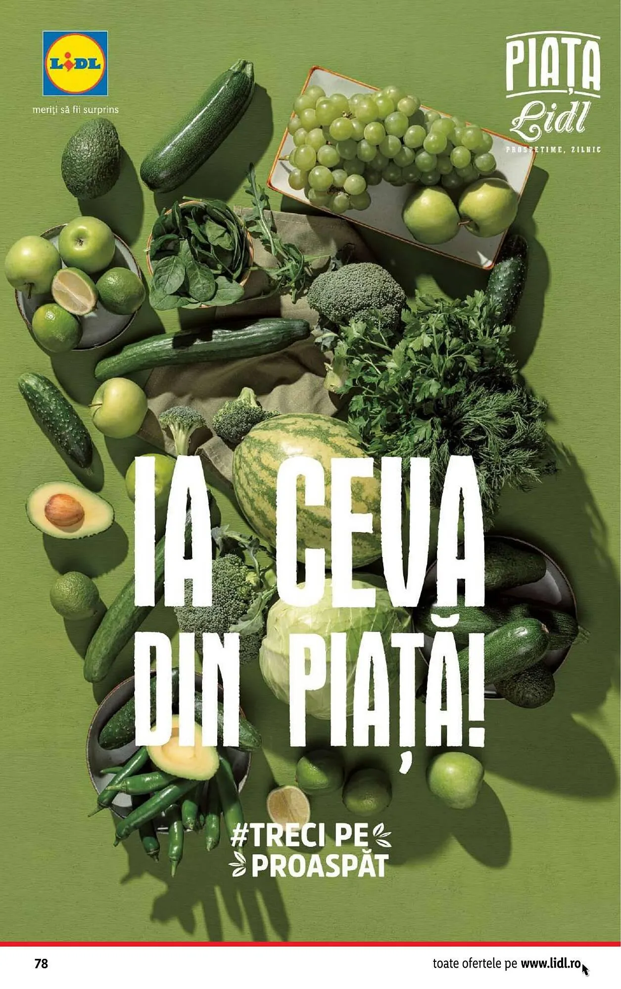 Catalog Catalog Lidl de la 14 aprilie până la 19 aprilie 2025 - Revista Pagina 78