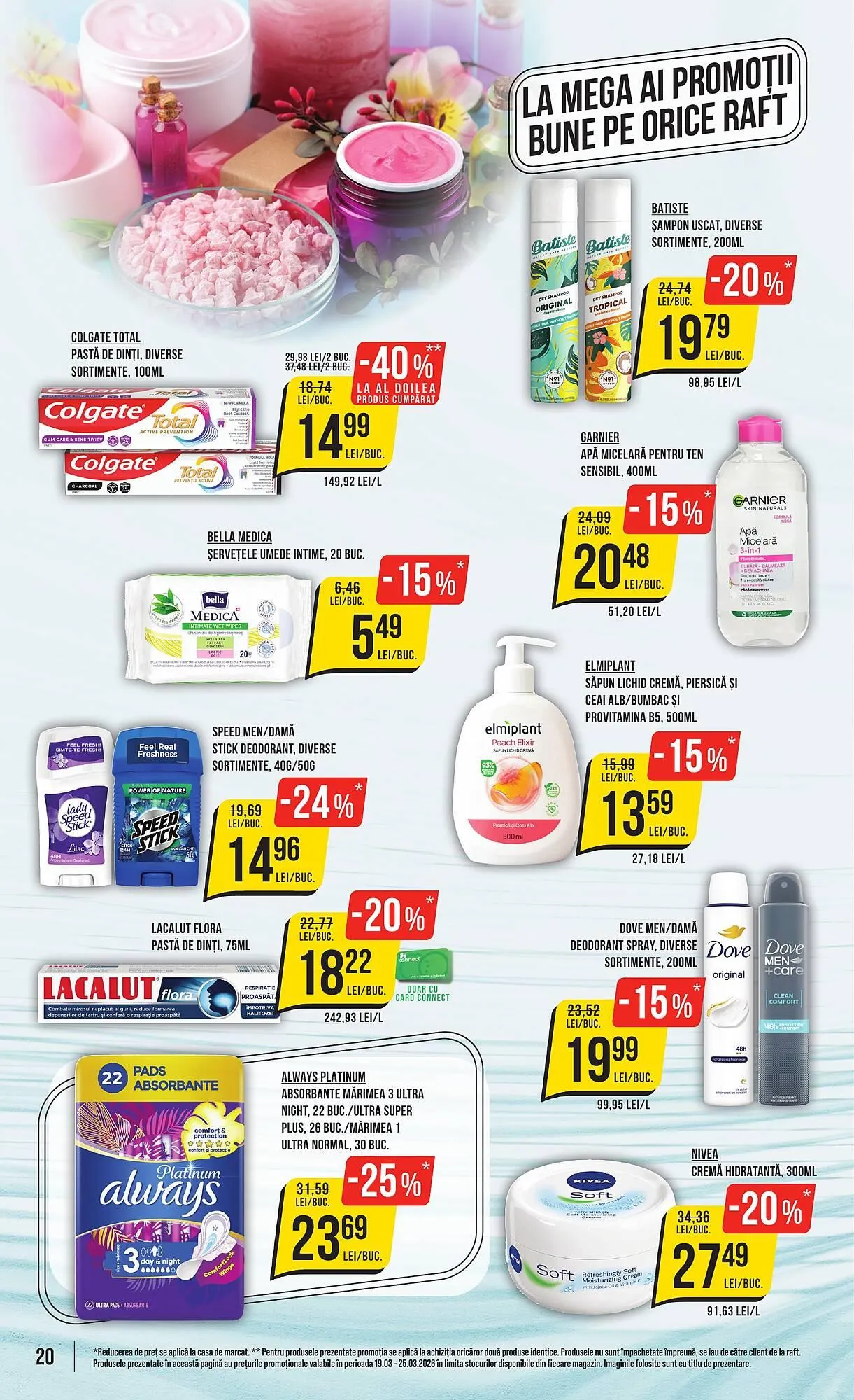Catalog Catalog Mega Image de la 19 martie până la 25 martie 2026 - Revista Pagina 20