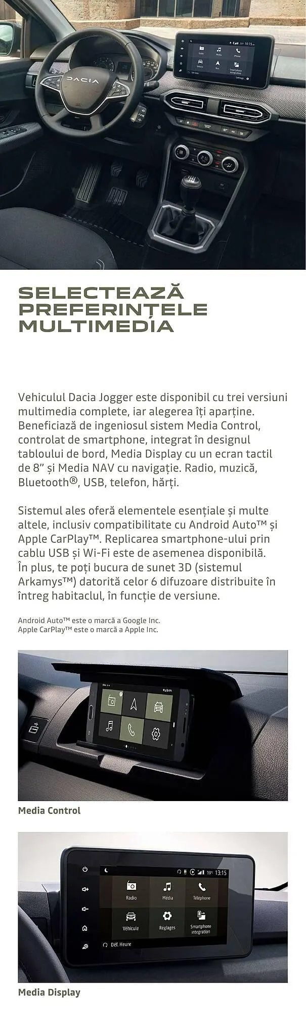 Catalog Dacia Jogger catalog de la 9 decembrie până la 8 decembrie 2024 - Revista Pagina 13