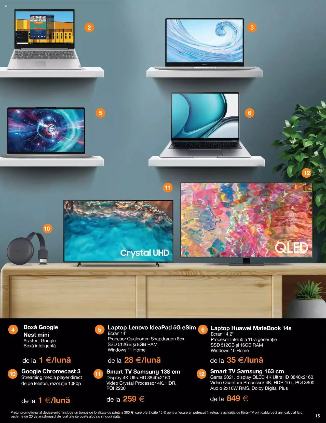 Catalog Orange - Catalog nou de la 21 decembrie până la 31 decembrie 2023 - Revista Pagina 15