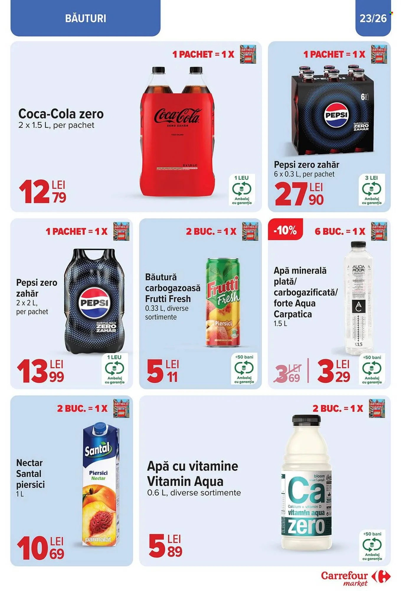 Catalog Catalog Carrefour Market de la 14 aprilie până la 22 aprilie 2025 - Revista Pagina 23