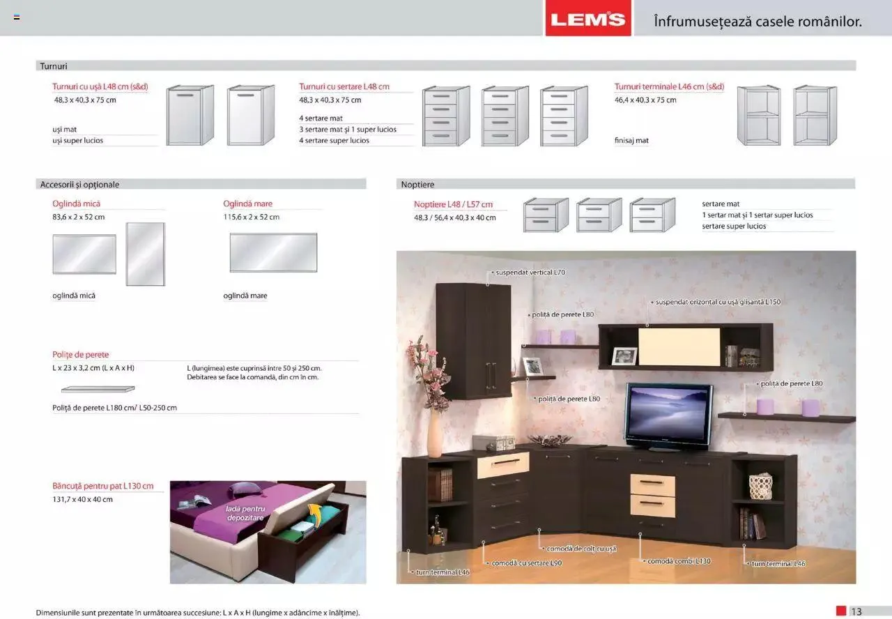Catalog Lem’s - Dormitor Miracco de la 1 septembrie până la 31 decembrie 2023 - Revista Pagina 13