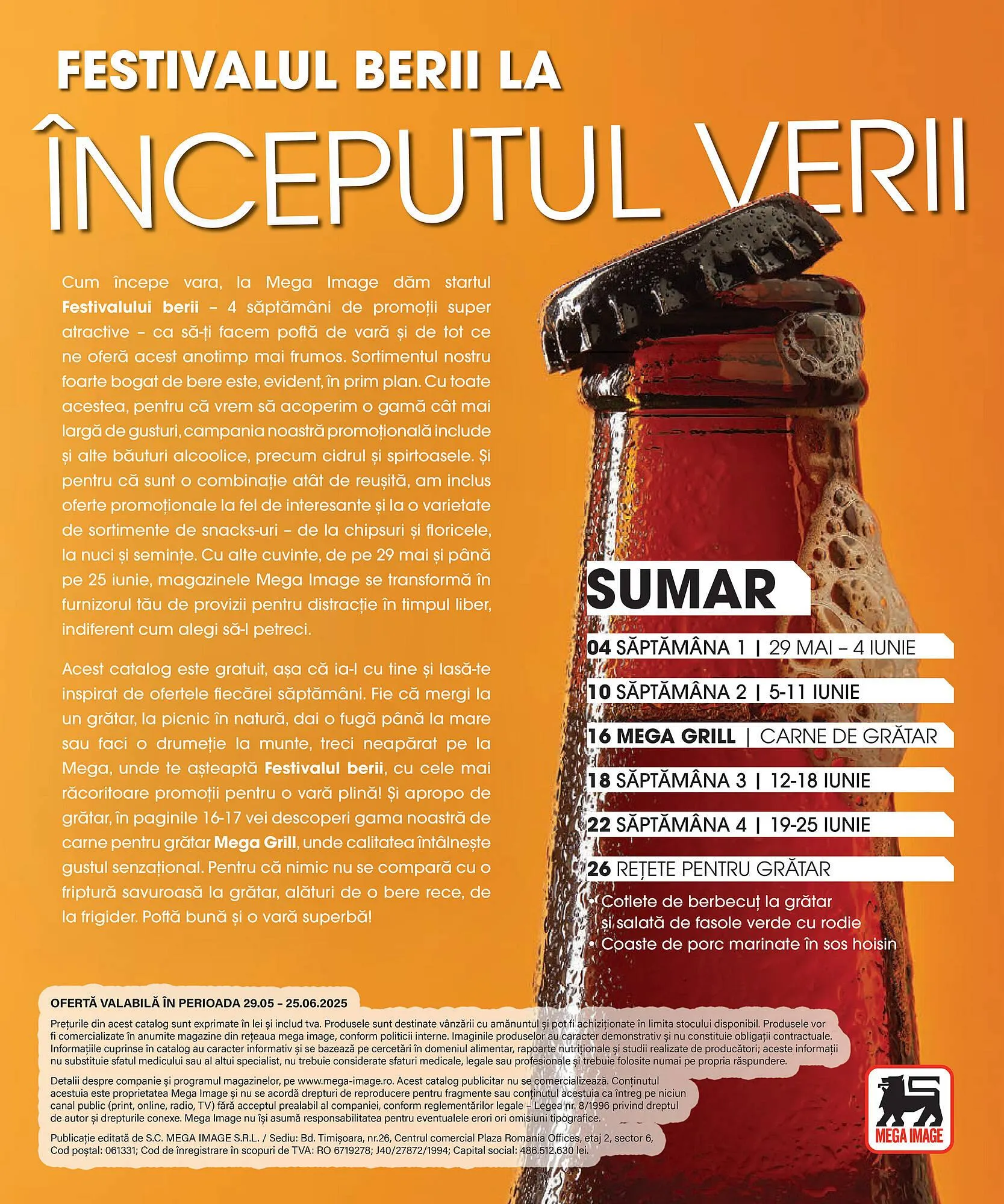 Catalog Catalog Mega Image de la 28 mai până la 30 iunie 2025 - Revista Pagina 3