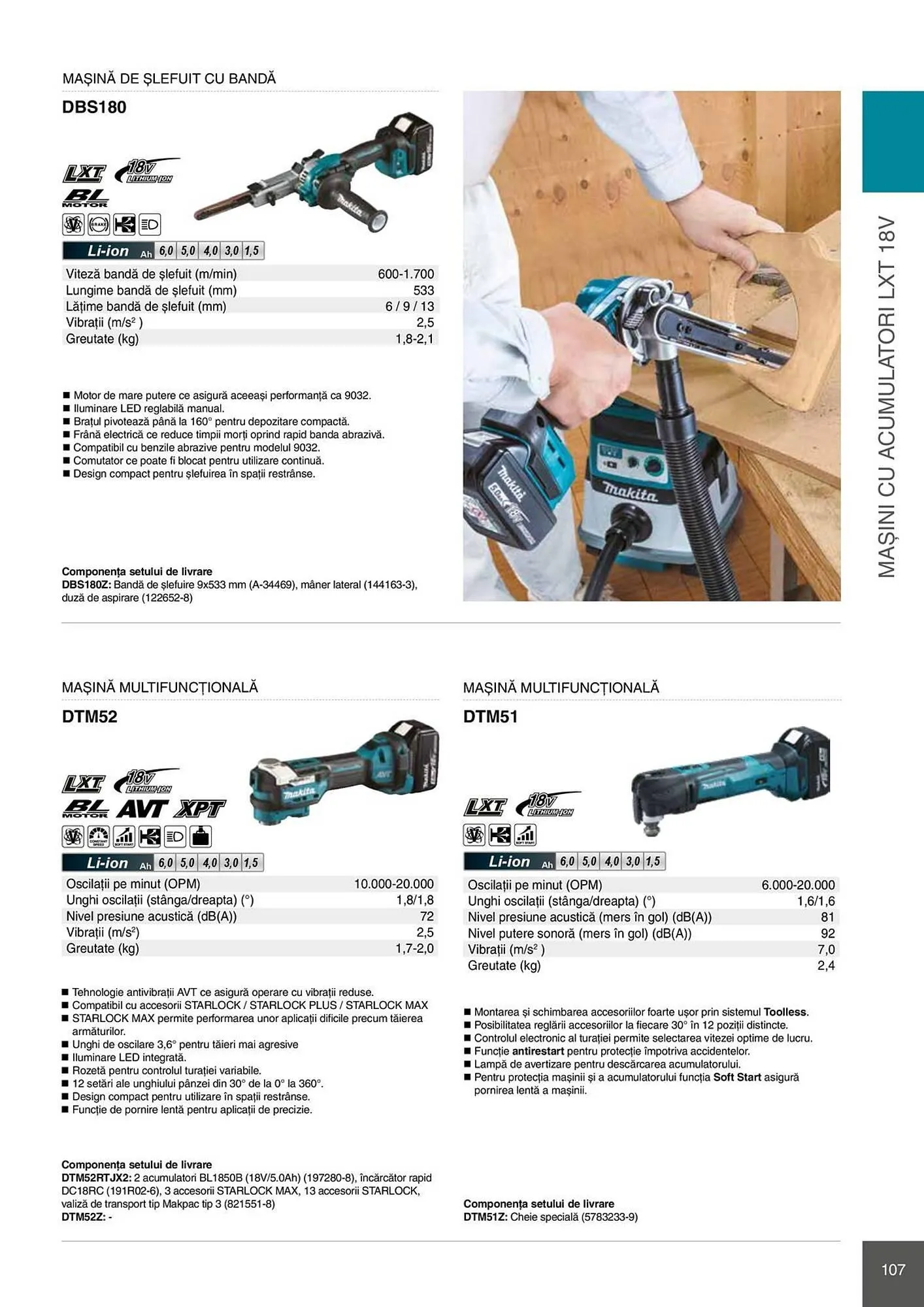 Catalog Catalog Makita de la 28 aprilie până la 31 decembrie 2026 - Revista Pagina 107