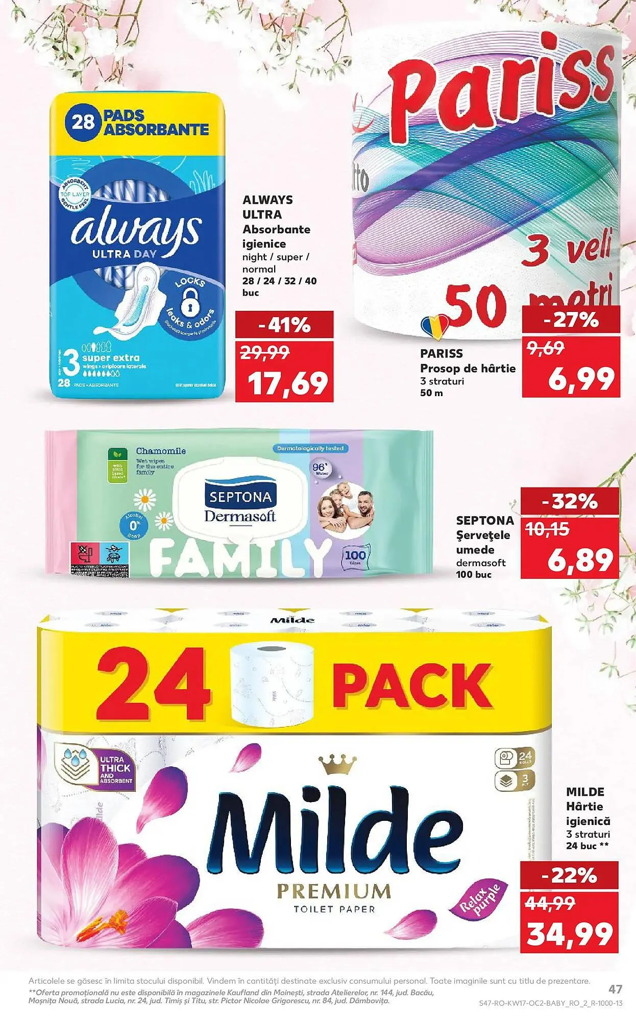 Catalog Catalog Kaufland de la 22 aprilie până la 28 aprilie 2026 - Revista Pagina 47