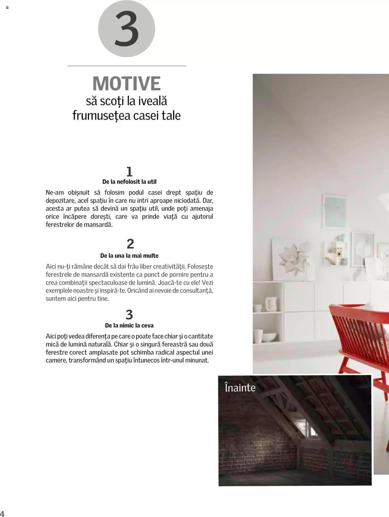 Catalog Velux catalog - Ghid pentru înlocuirea ferestrelor de mansardă de la 27 decembrie până la 31 decembrie 2024 - Revista Pagina 4