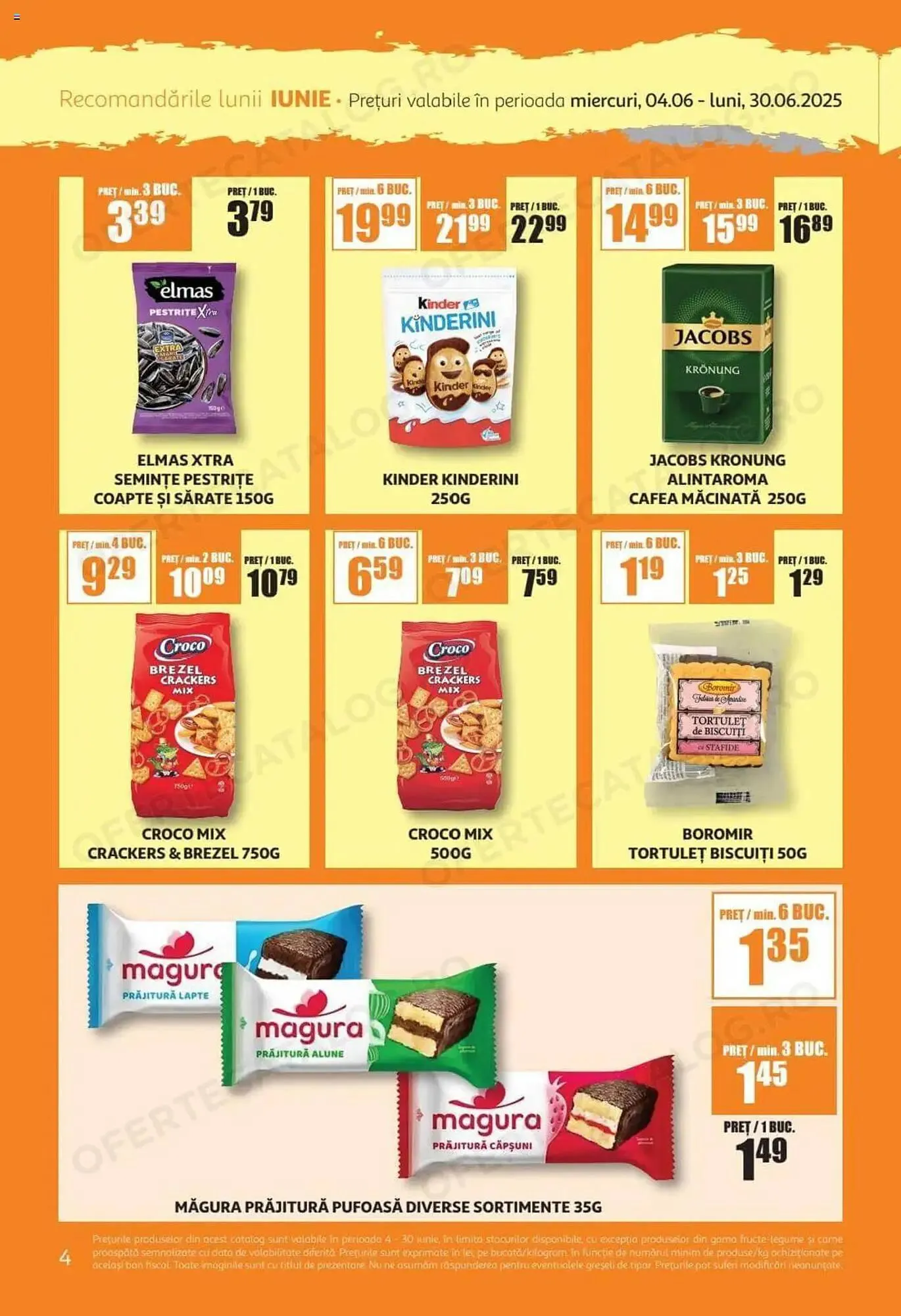 Catalog Catalog Auchan de la 3 iunie până la 30 iunie 2025 - Revista Pagina 4