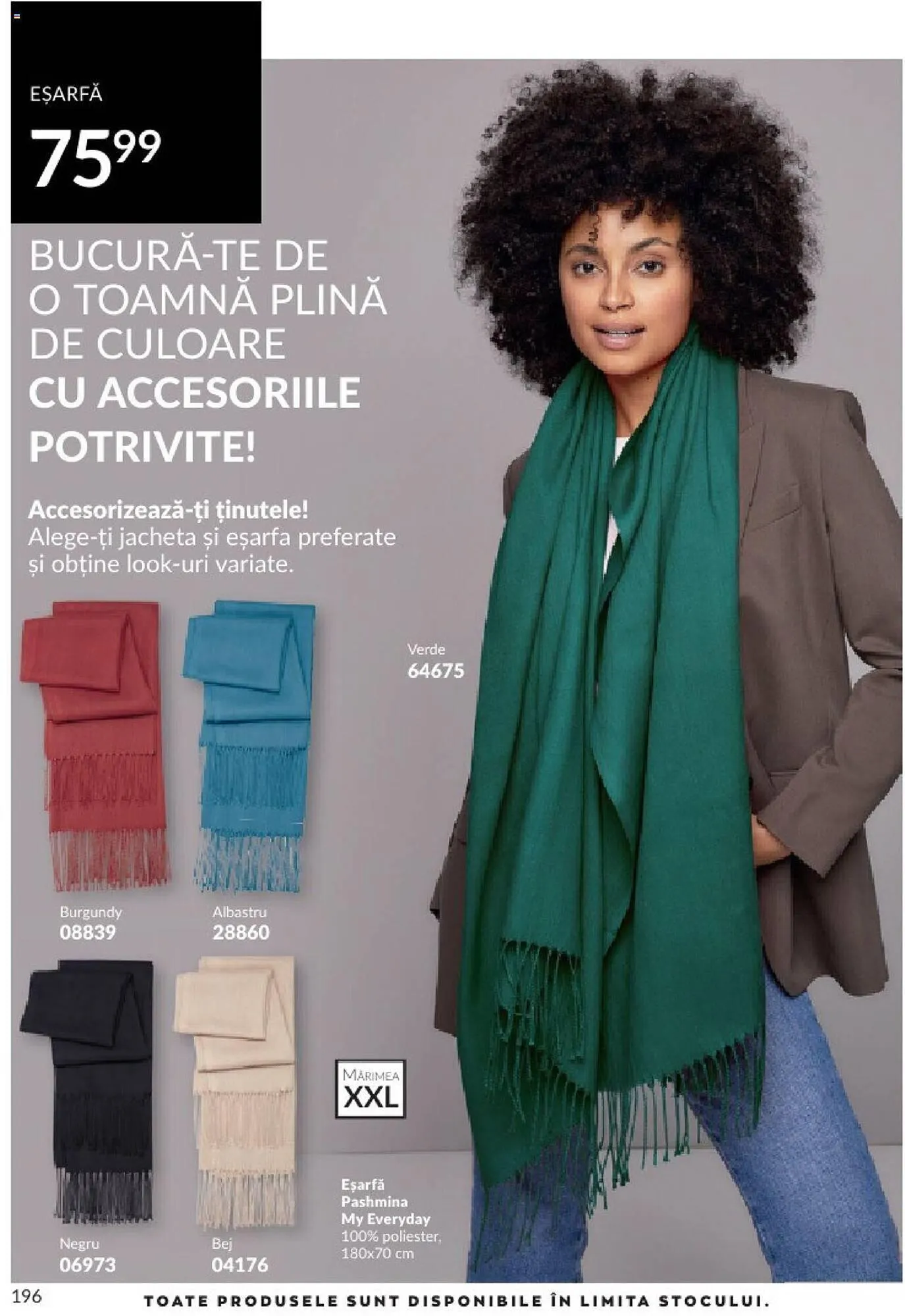 Catalog Avon catalog de la 1 octombrie până la 31 octombrie 2023 - Revista Pagina 198