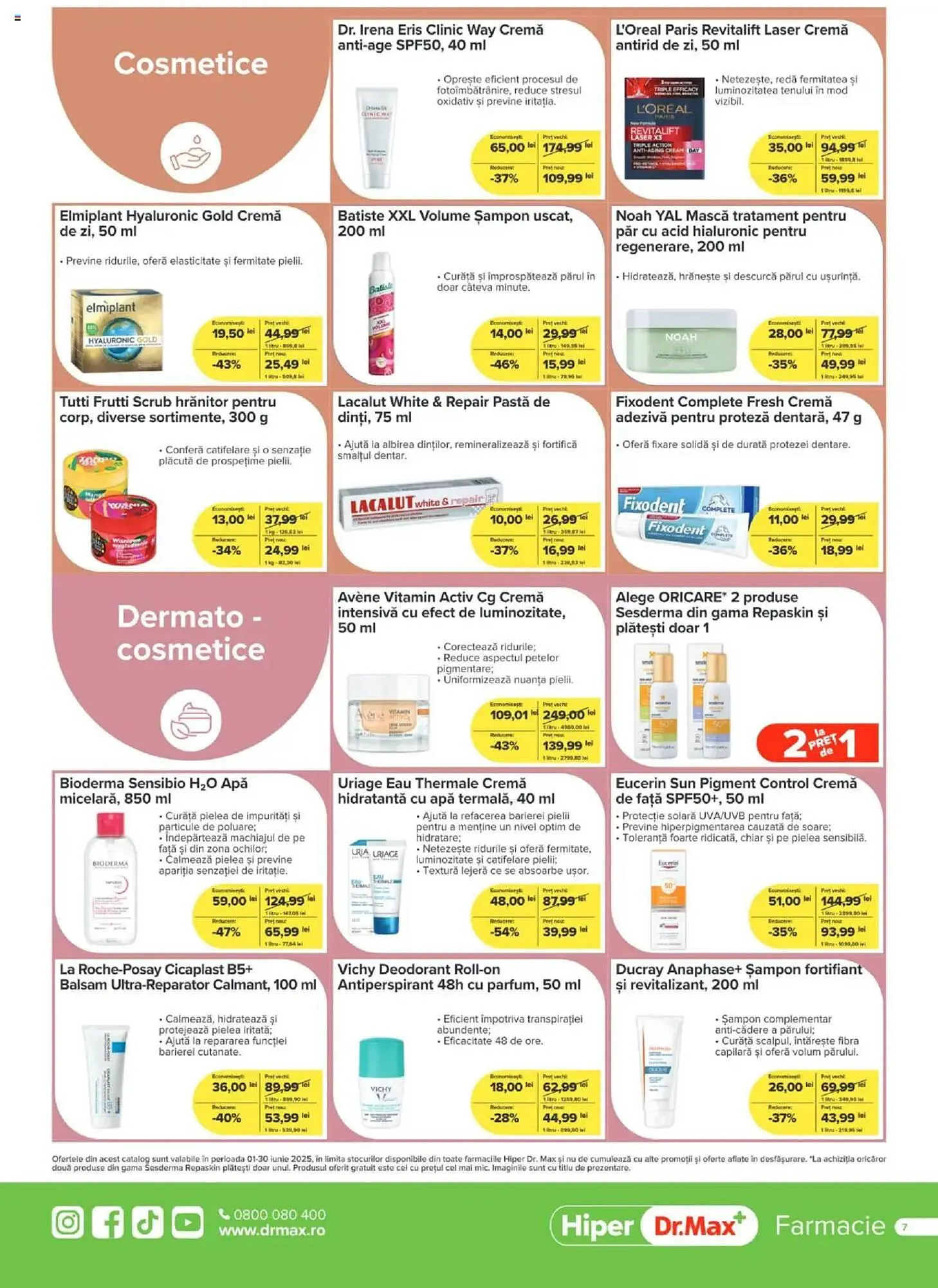 Catalog Catalog Dr.Max de la 1 iunie până la 30 iunie 2025 - Revista Pagina 7