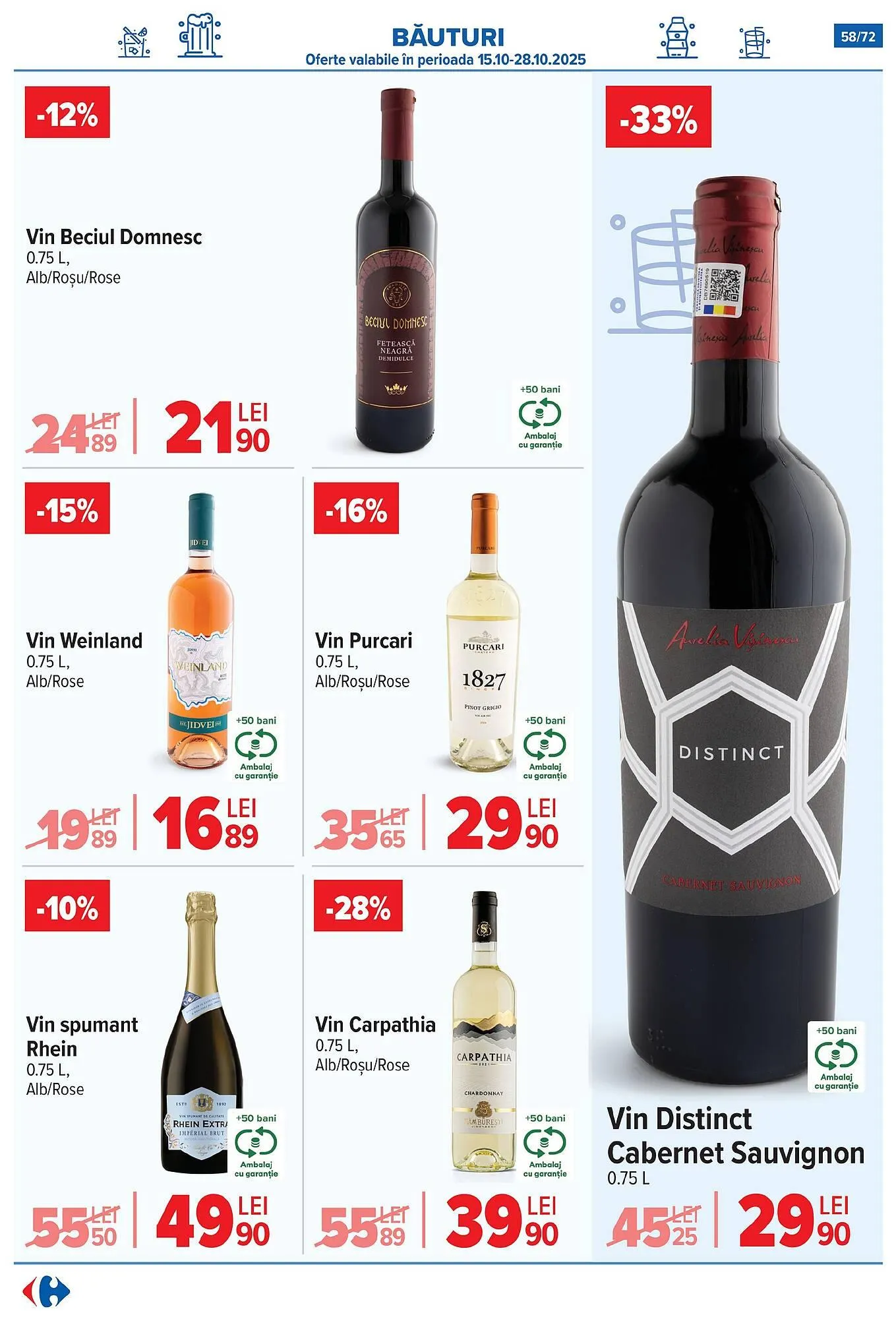 Catalog Catalog Carrefour de la 15 octombrie până la 4 noiembrie 2025 - Revista Pagina 60