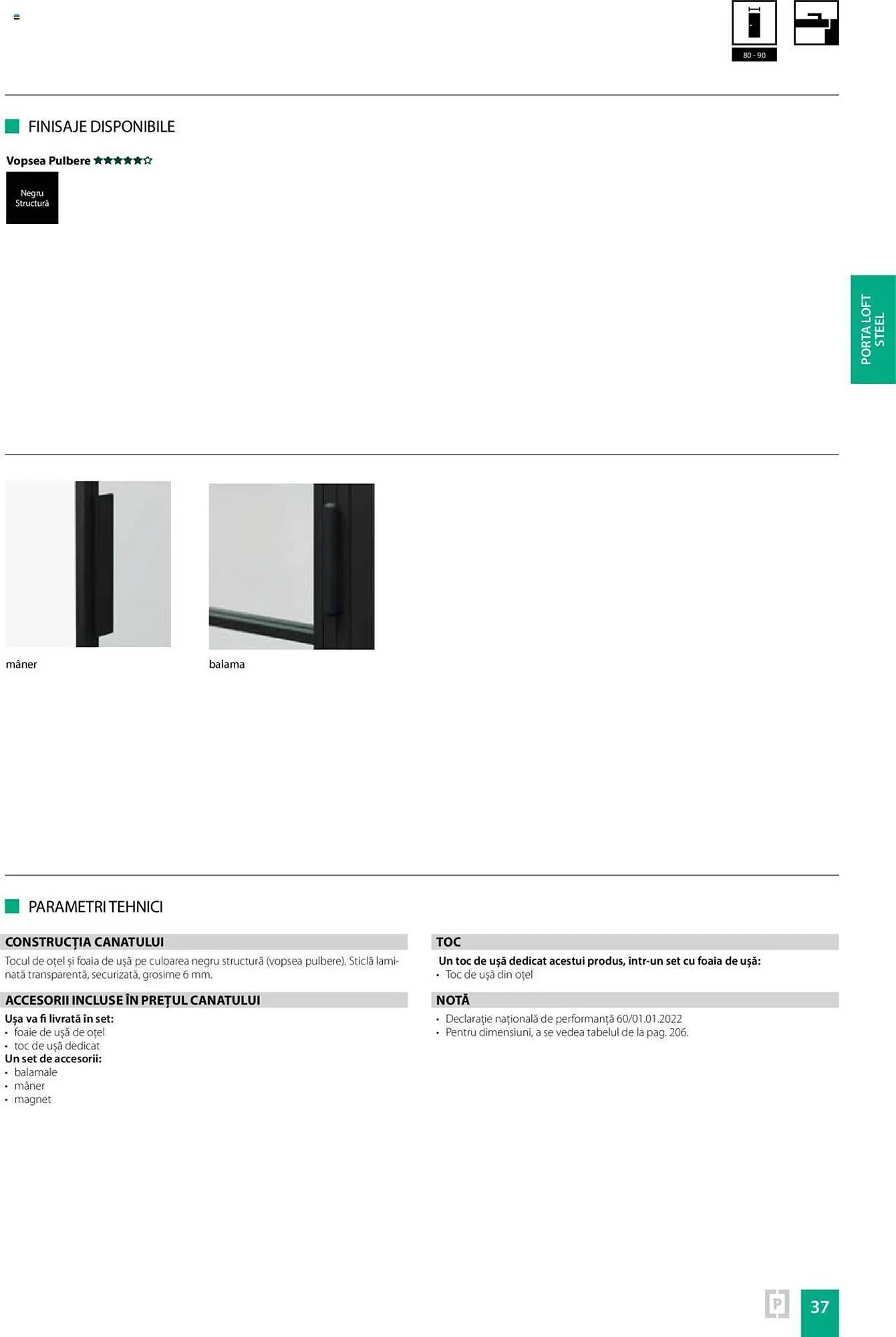 Catalog Сatalog Proges de la 13 septembrie până la 31 decembrie 2024 - Revista Pagina 37