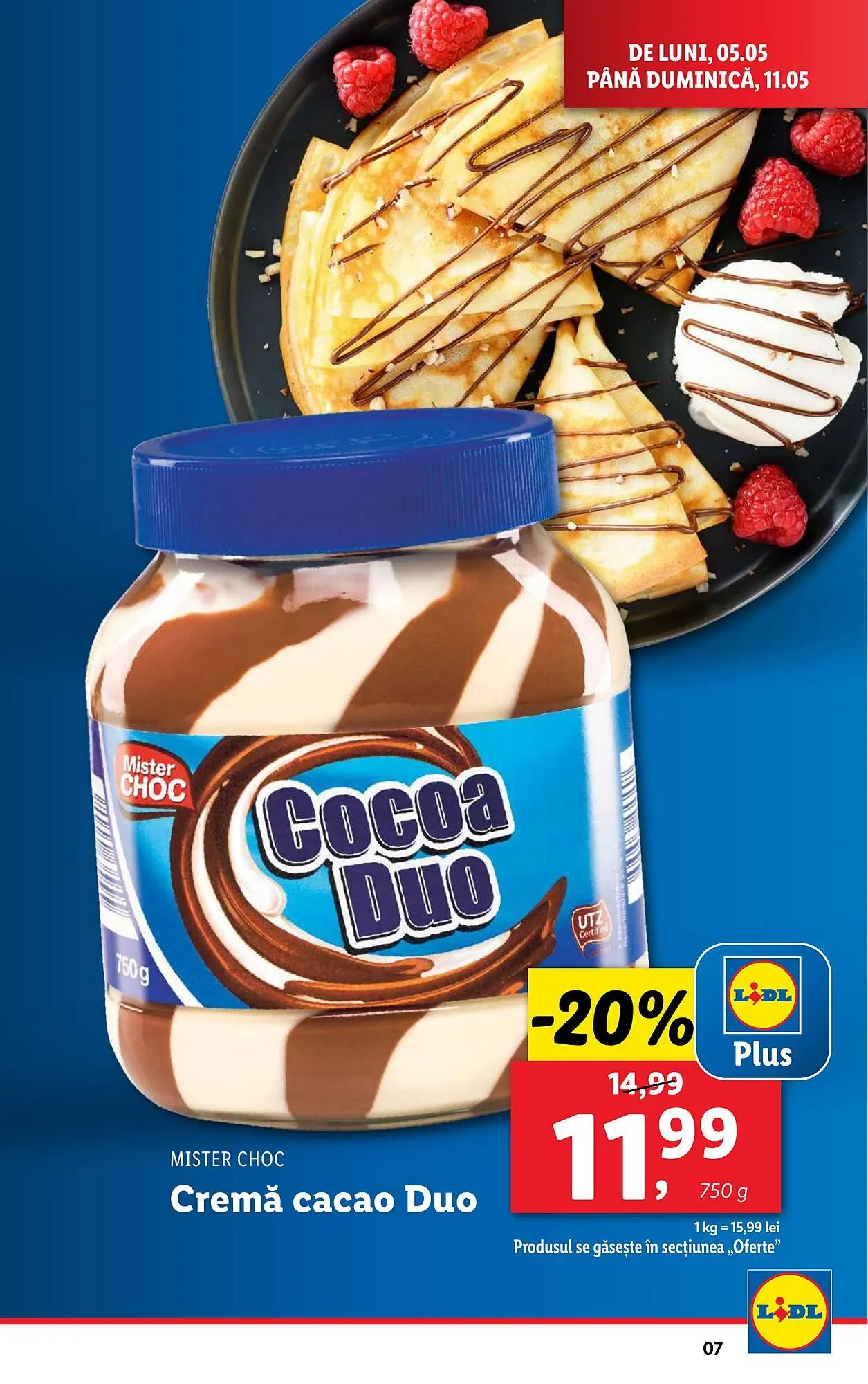 Catalog Catalog Lidl de la 5 mai până la 11 mai 2025 - Revista Pagina 7